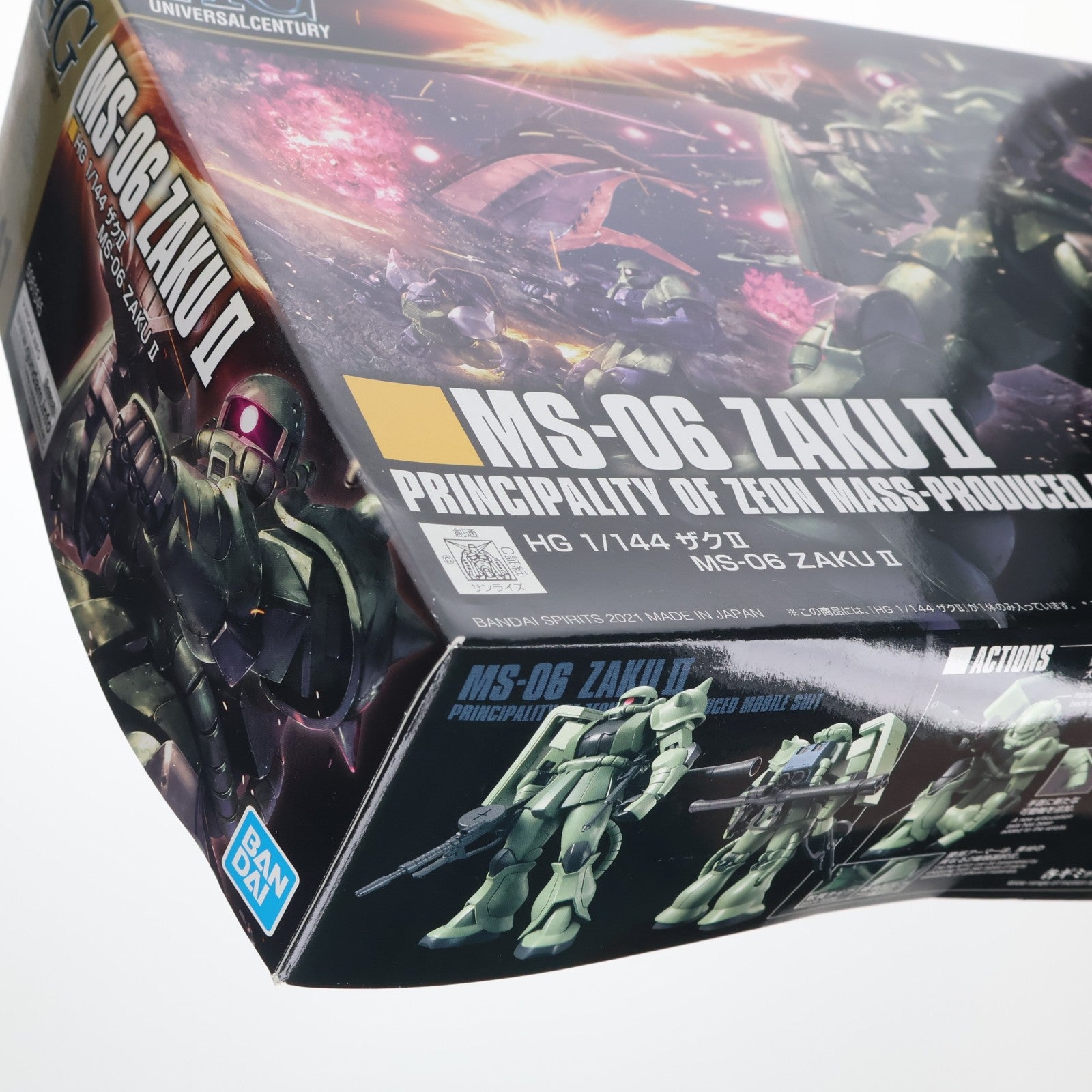 【中古即納】[PTM] (再販) HGUC 1/144 MS-06 ザクII 機動戦士ガンダム プラモデル(5061545) バンダイスピリッツ(20250222)