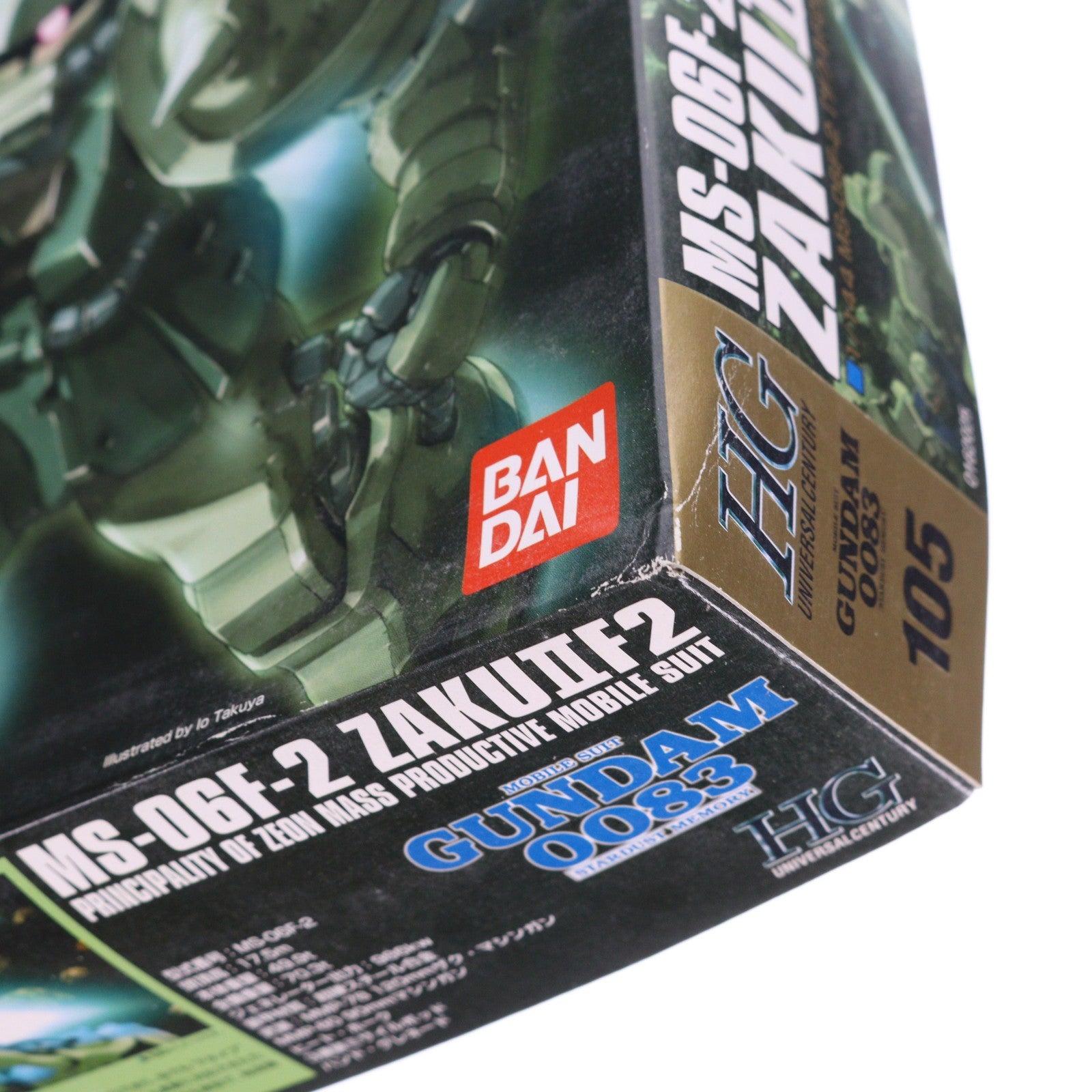 【中古即納】[PTM] HGUC 1/144 F2ザク ジオン仕様 機動戦士ガンダム0083 STARDUST MEMORY(スターダストメモリー) プラモデル(0162025) バンダイ(20190223)
