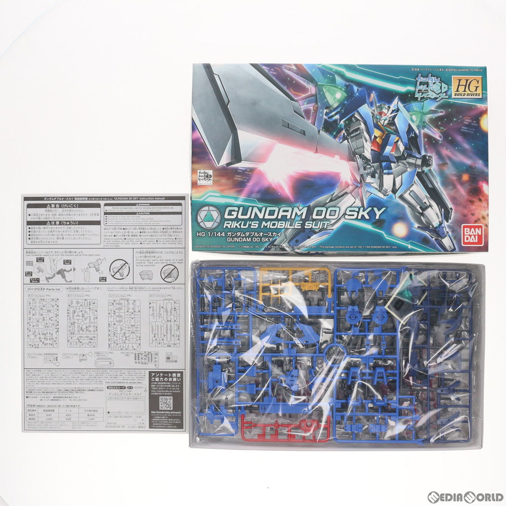 【中古即納】[PTM] HGBD 1/144 ガンダムダブルオースカイ ガンダムビルドダイバーズ プラモデル(2435132) バンダイスピリッツ(20190731)