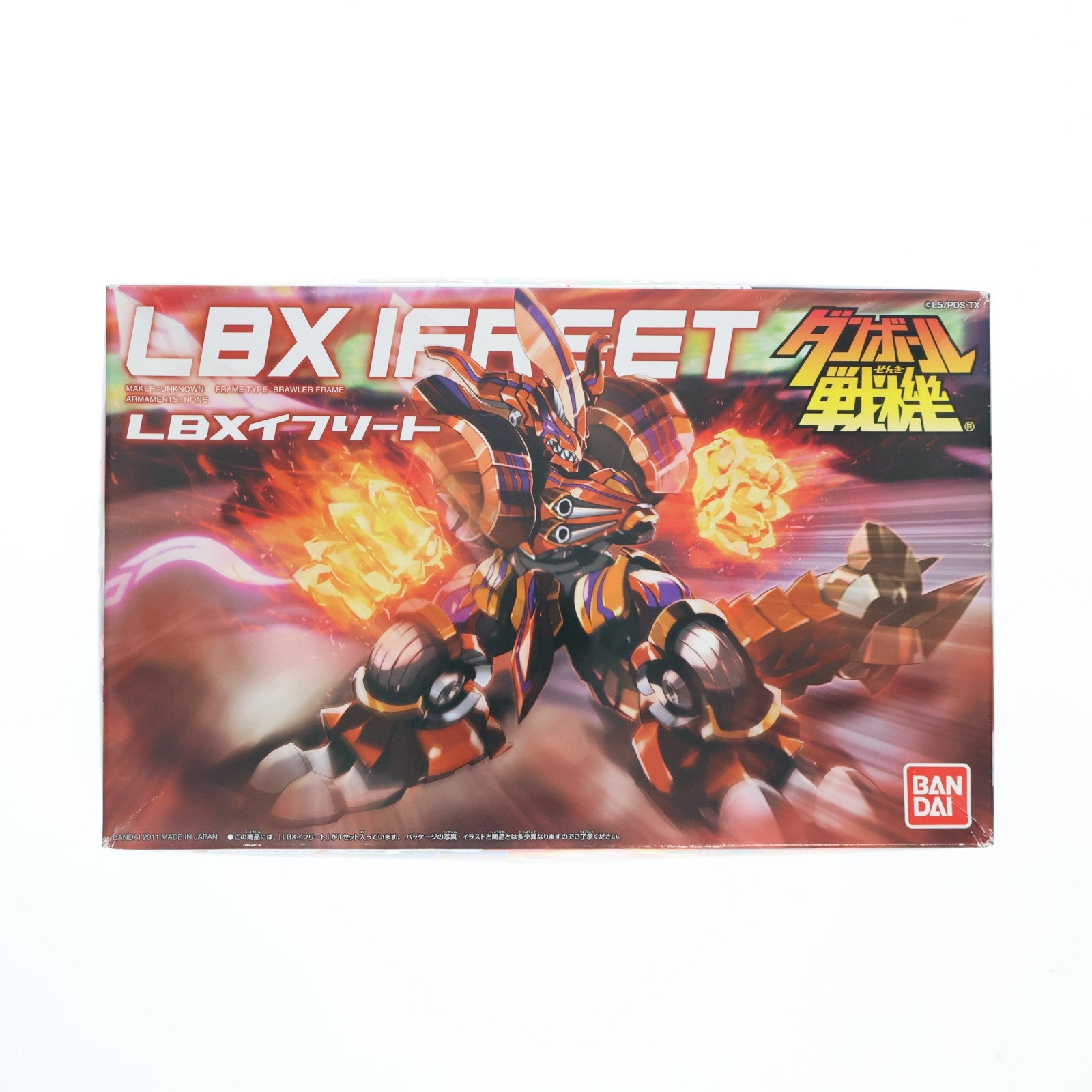 【中古即納】[PTM] LBX 016 イフリート ダンボール戦機 プラモデル(0167363) バンダイ(20111217)