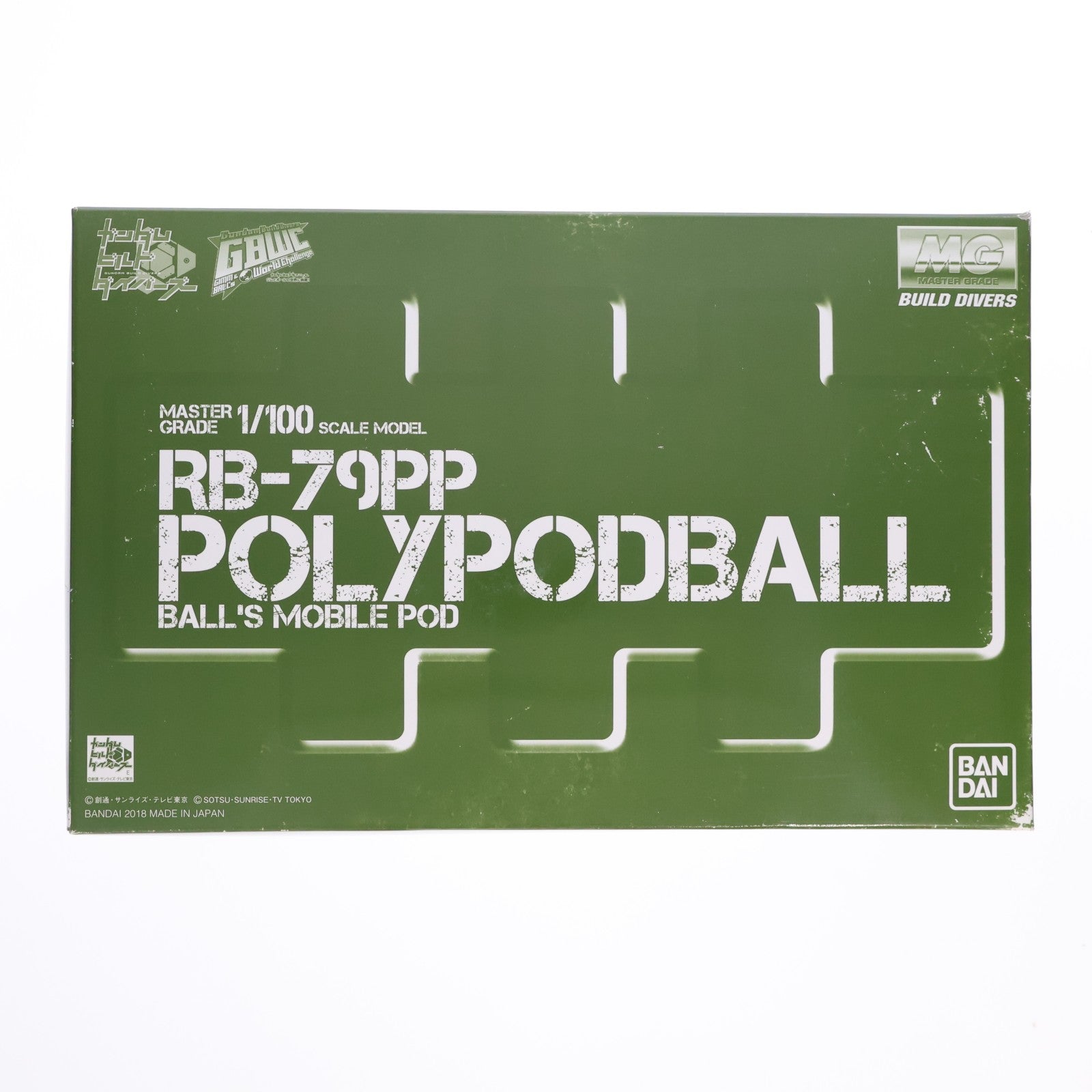 【中古即納】[PTM] プレミアムバンダイ限定 MG 1/100 ポリポッドボール ガンダムビルドダイバーズ GIMM&BALL's World Challenge プラモデル(0229976) バンダイ(20180831)