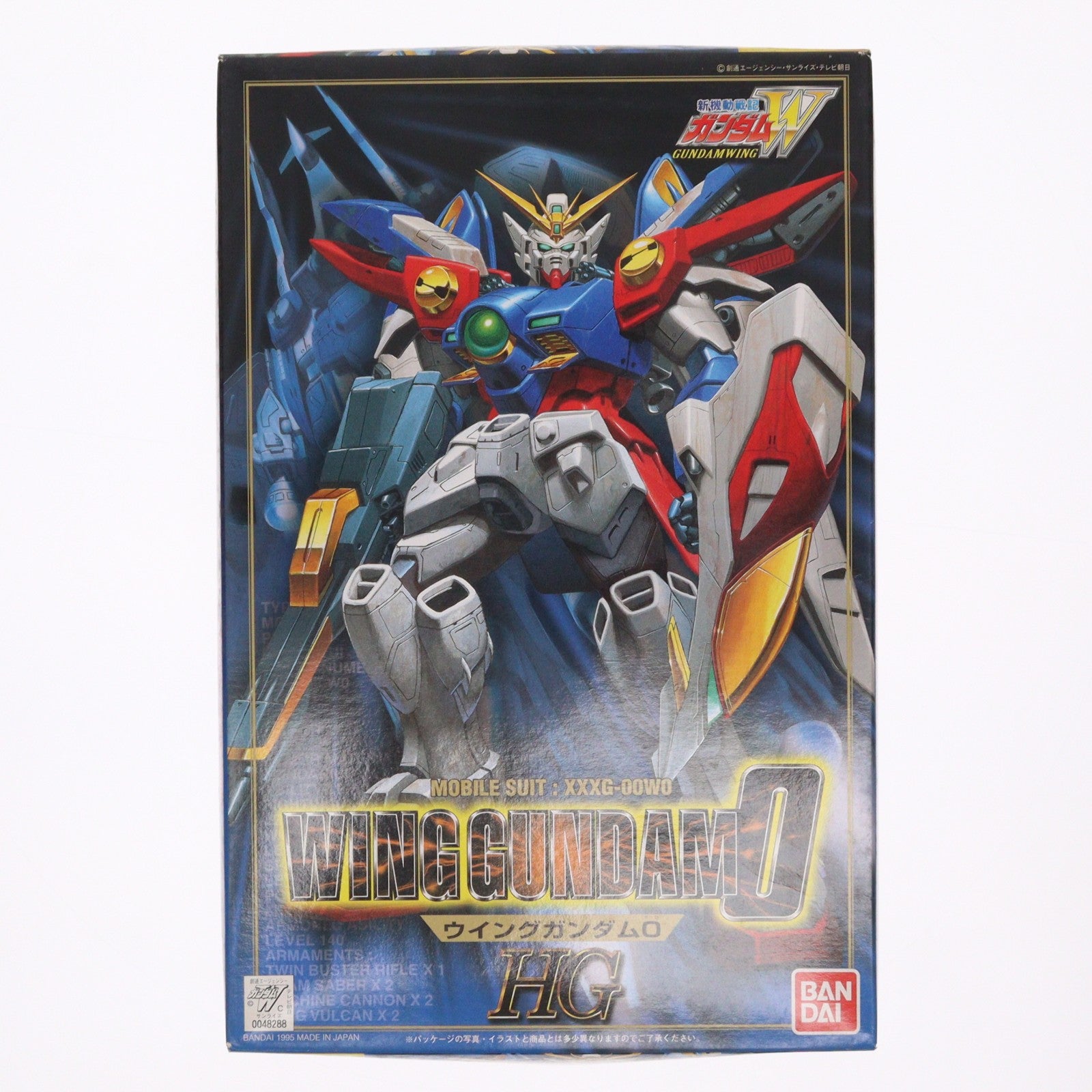 【中古即納】[PTM] HG 1/100 XXXG-00W0 ウイングガンダム0(ゼロ) 新機動戦記ガンダムW(ウイング) プラモデル バンダイ(20180529)
