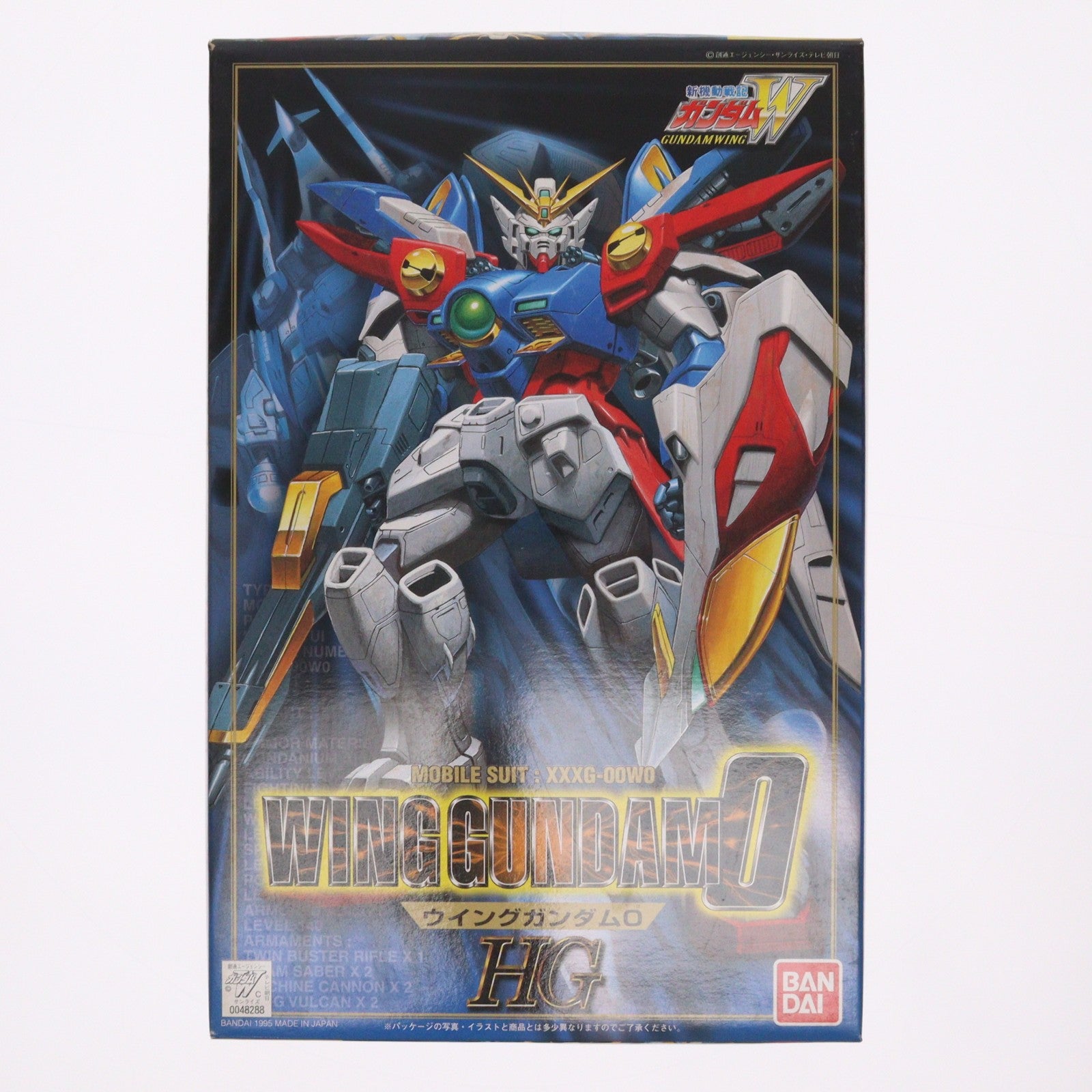 【中古即納】[PTM] HG 1/100 XXXG-00W0 ウイングガンダム0(ゼロ) 新機動戦記ガンダムW(ウイング) プラモデル バンダイ(20180529)