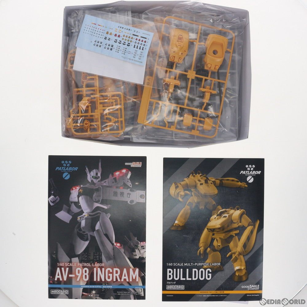 【中古即納】[PTM] MODEROID(モデロイド) 1/60 AV-98イングラム&ブルドッグセット 機動警察パトレイバー プラモデル(119307) グッドスマイルカンパニー(20210124)