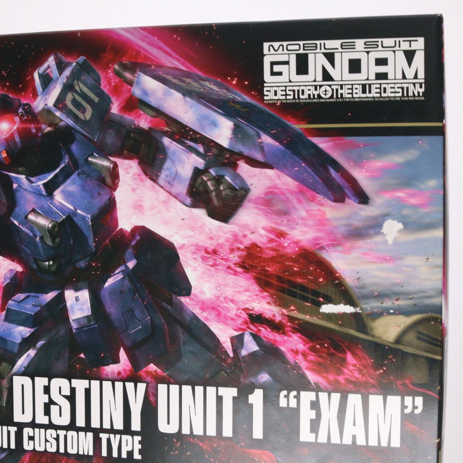 【中古即納】[PTM] HGUC 1/144 RX-79BD-1 ブルーディスティニー1号機 EXAM(エグザム) 機動戦士ガンダム外伝 THE BLUE DESTINY(ザ ブルー ディスティニー) プラモデル バンダイ(20180629)