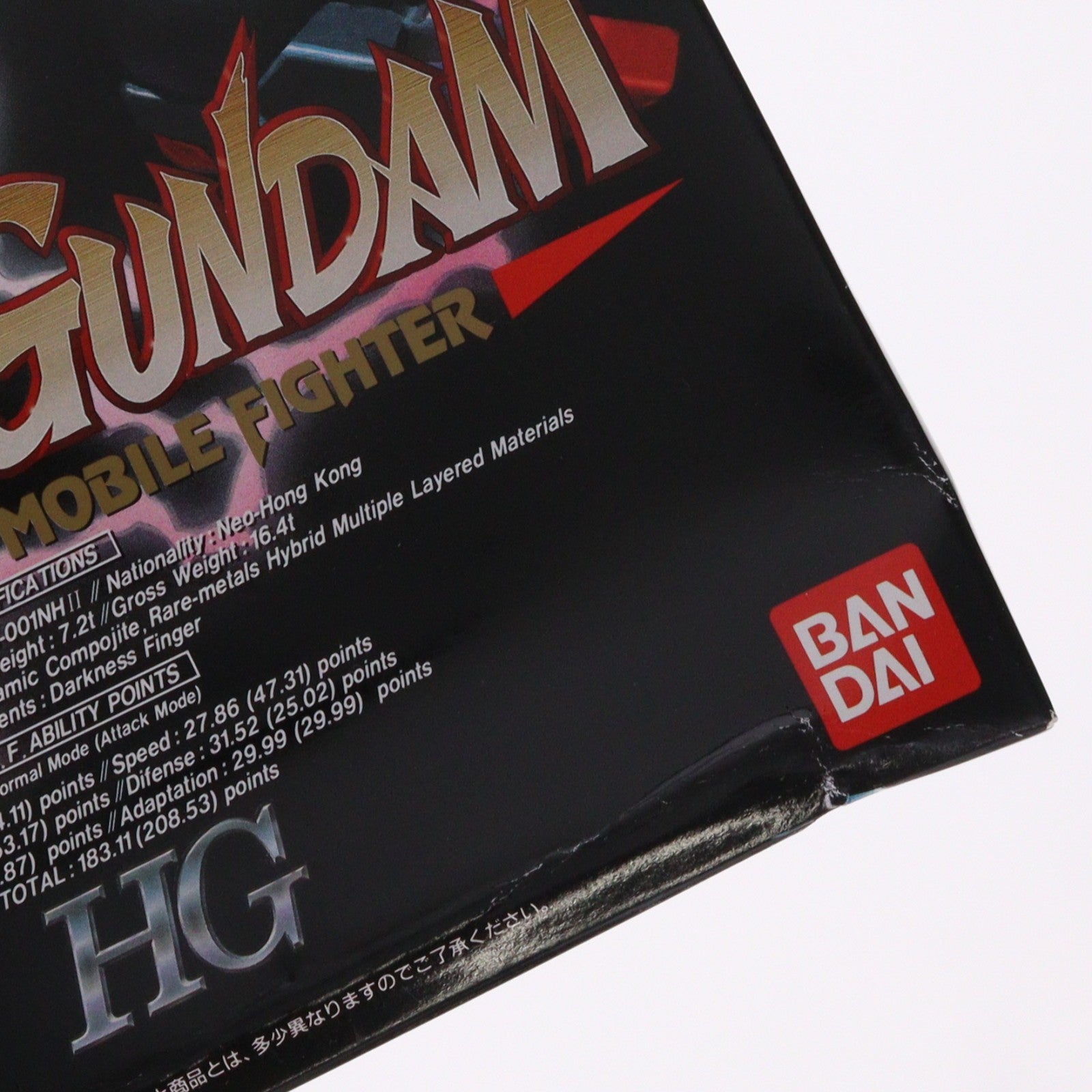 【中古即納】[PTM] HG 1/100 GF13-001NHII マスターガンダム 機動武闘伝Gガンダム プラモデル(0043726) バンダイ(19991231)