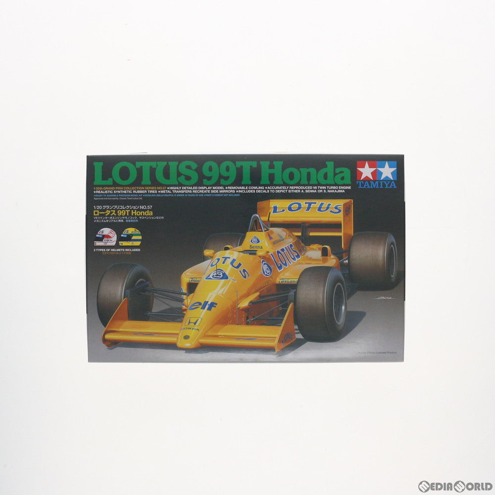 【中古即納】[PTM] グランプリコレクション No.57 1/20 ロータス 99T Honda プラモデル(20057) タミヤ(20070330)