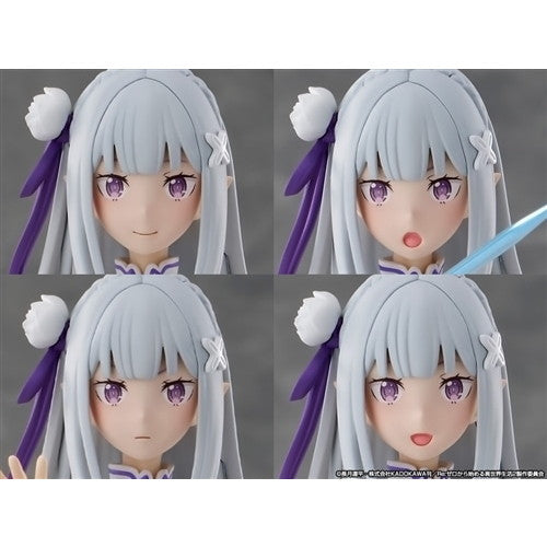 【中古即納】[PTM] KADOKAWA PLASTIC MODEL SERIES エミリア DX ver. Re:ゼロから始める異世界生活 プラモデル KADOKAWA(カドカワ)(20260313)