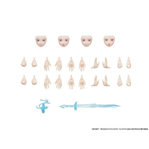 【中古即納】[PTM] KADOKAWA PLASTIC MODEL SERIES エミリア DX ver. Re:ゼロから始める異世界生活 プラモデル KADOKAWA(カドカワ)(20260313)