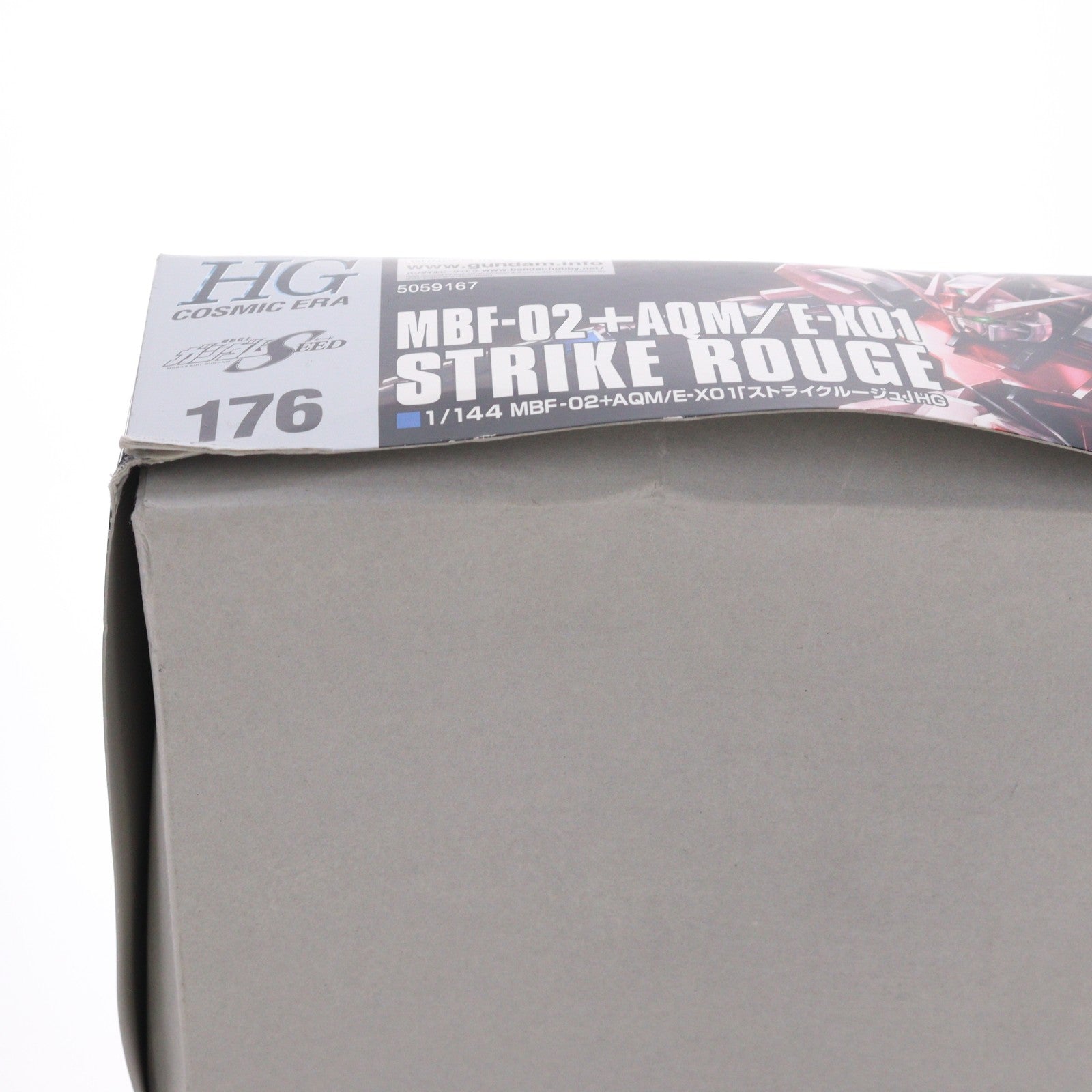 【中古即納】[PTM] (再販) HGCE 1/144 MBF-02+AQM/E-X01 ストライクルージュ 機動戦士ガンダムSEED(シード) プラモデル(0189162) バンダイスピリッツ(20240731)