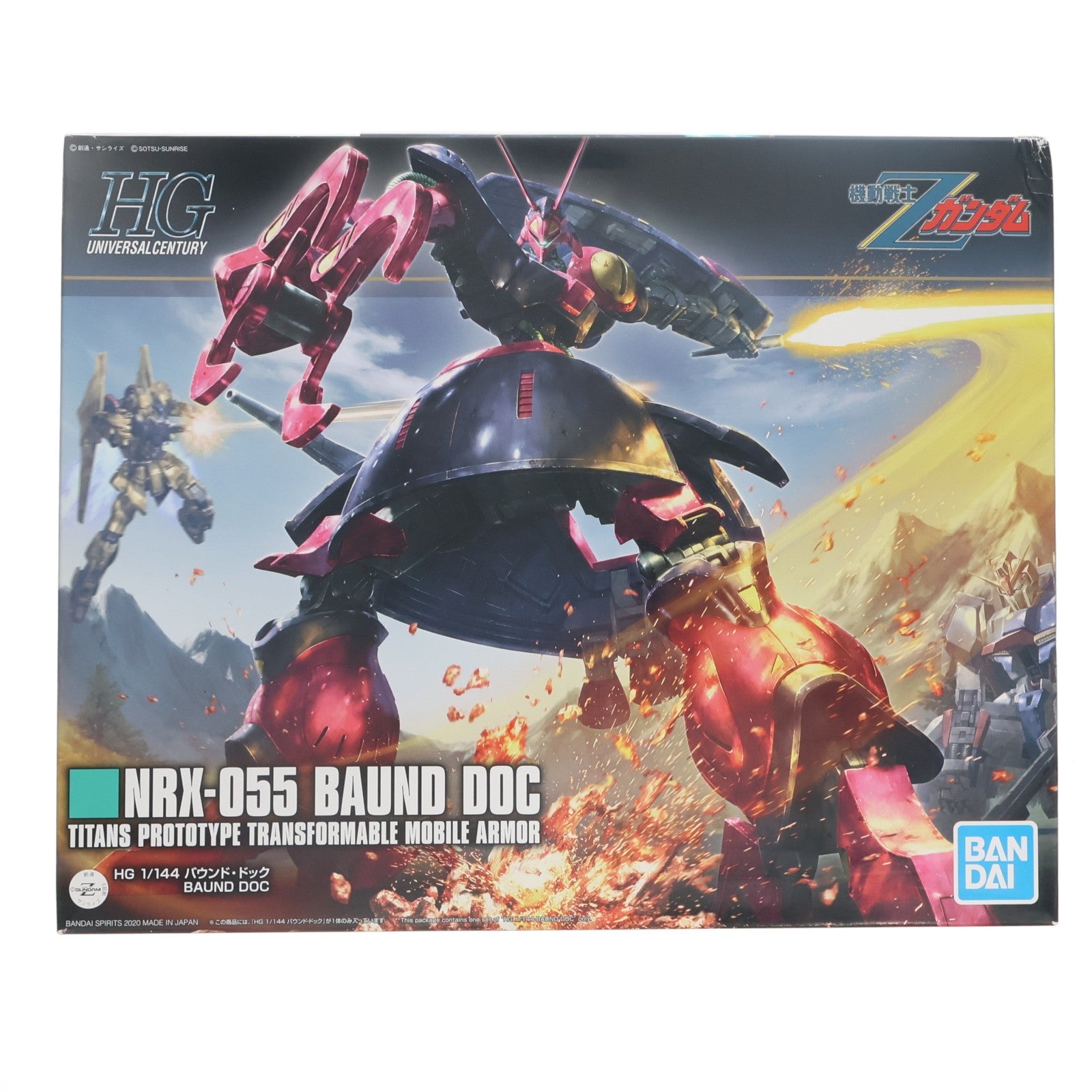 【中古即納】[PTM] (再販) HGUC 1/144 NRX-055-2 バウンド・ドック 機動戦士Zガンダム プラモデル(5058822) バンダイスピリッツ(20250719)