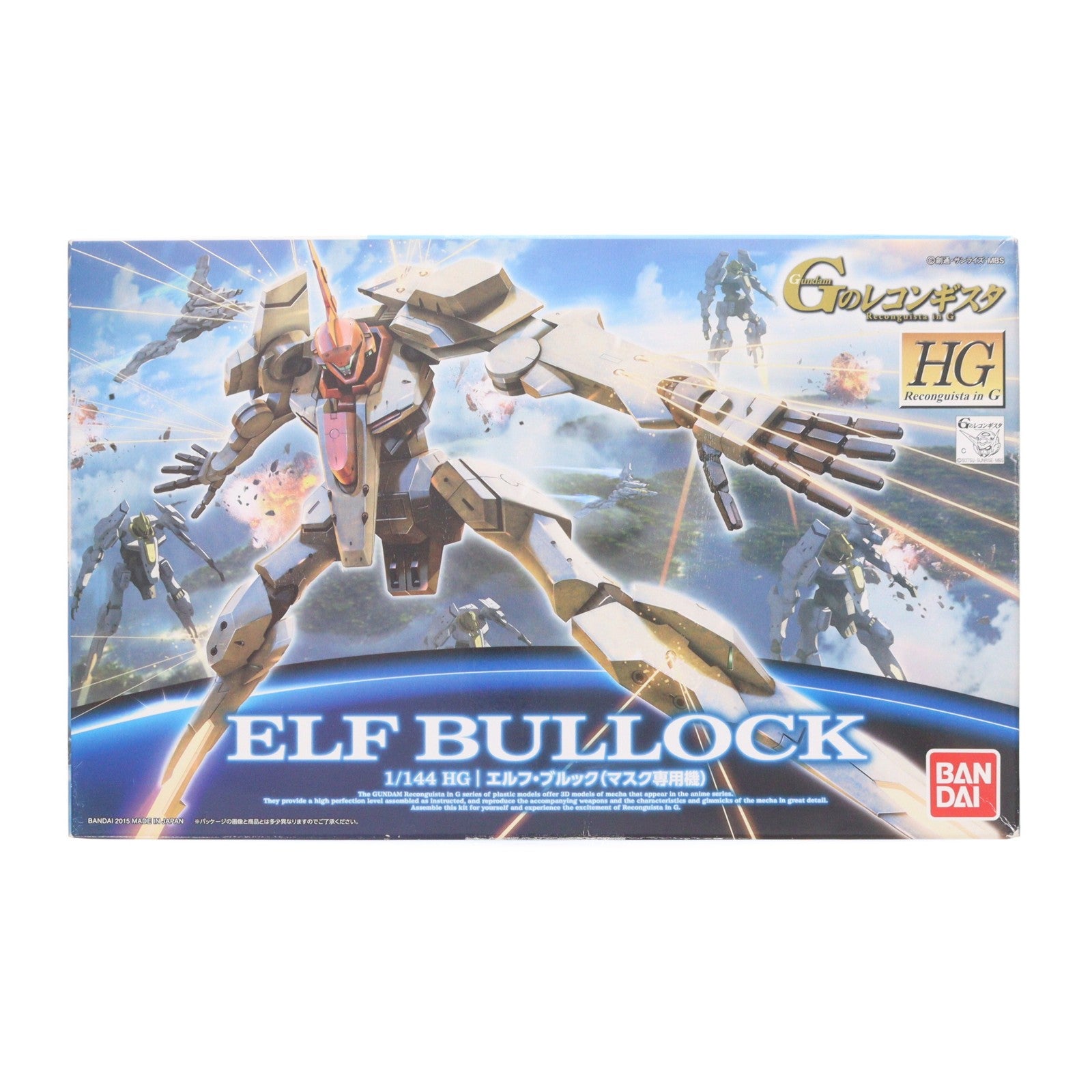 【中古即納】[PTM] HG 1/144 エルフ・ブルック(マスク専用機) ガンダム Gのレコンギスタ プラモデル バンダイ(20150207)