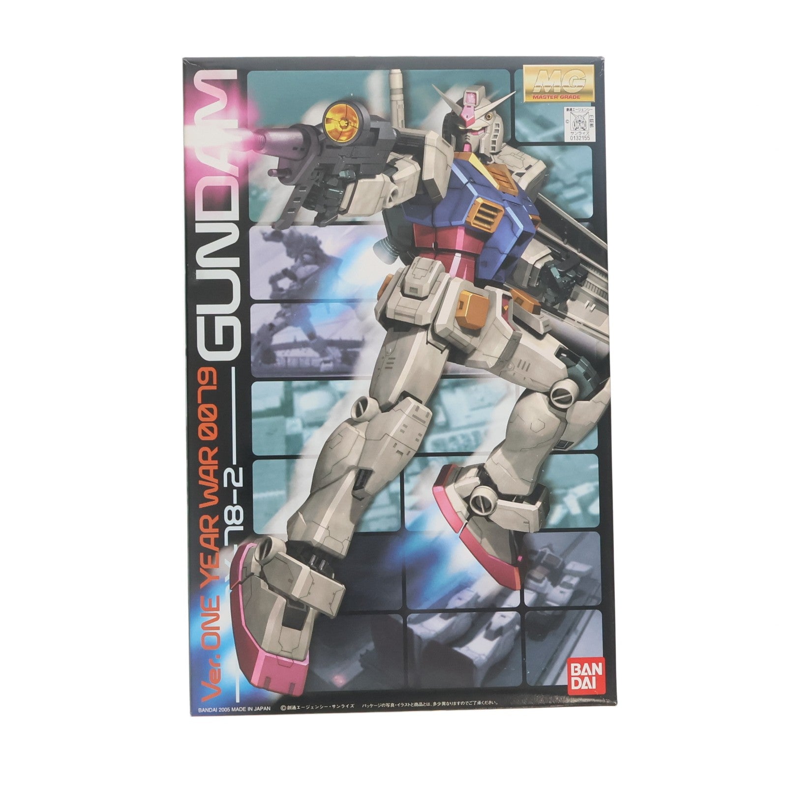 【中古即納】[PTM] MG 1/100 RX-78-2 ガンダム Ver.ONE YEAR WAR 0079 機動戦士ガンダム 一年戦争 プラモデル(0132155) バンダイ(20170224)