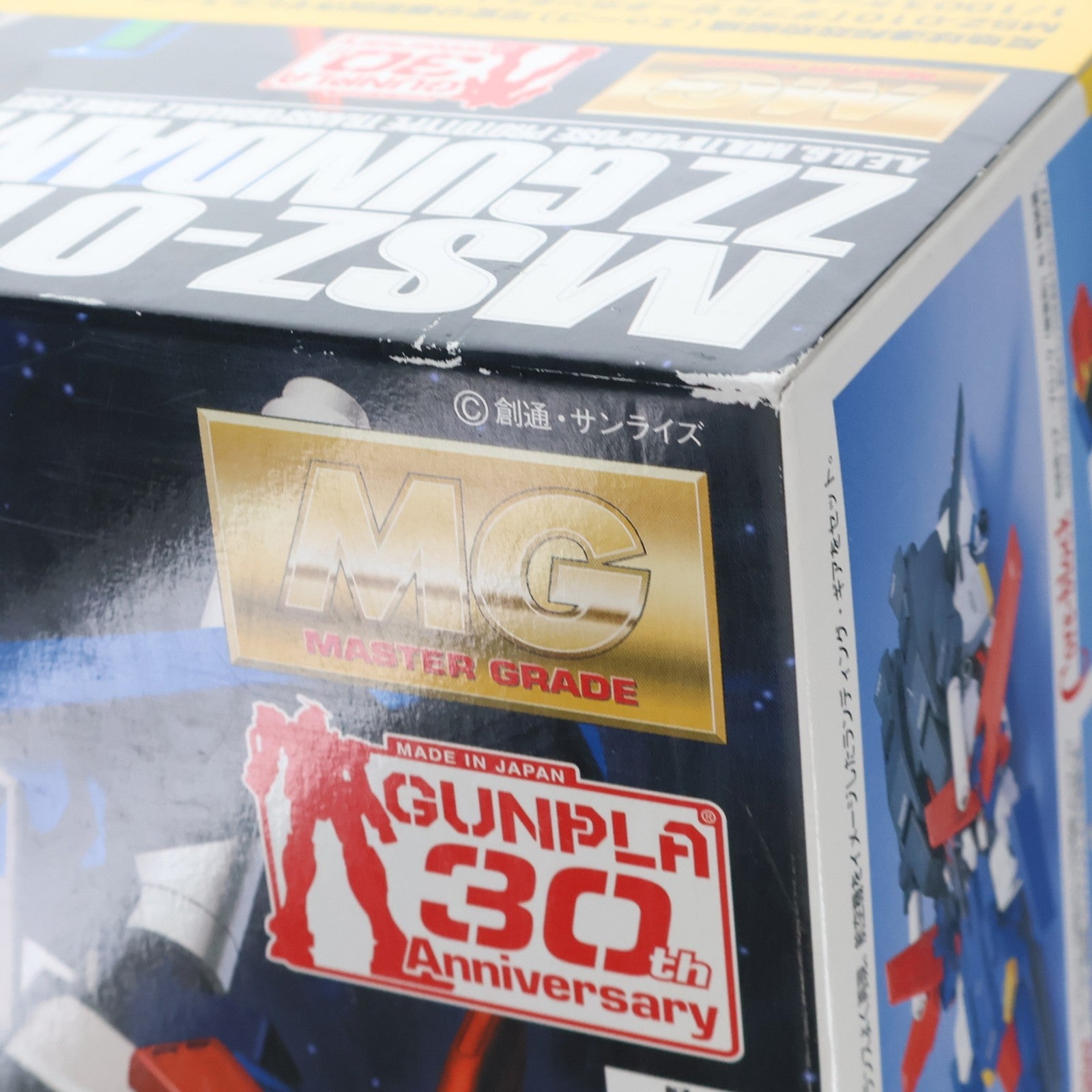 【中古即納】[PTM] MG 1/100 MSZ-010 ZZガンダム スペシャルクリア外装パーツ付き 機動戦士ガンダムZZ(ダブルゼータ) ガンプラ30周年記念特別企画 プラモデル(0161542) バンダイ(20091230)