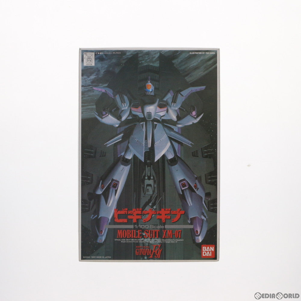 【中古即納】[PTM] 1/100 XM-07 ビギナギナ 機動戦士ガンダムF91 プラモデル(0031700) バンダイ(20180302)
