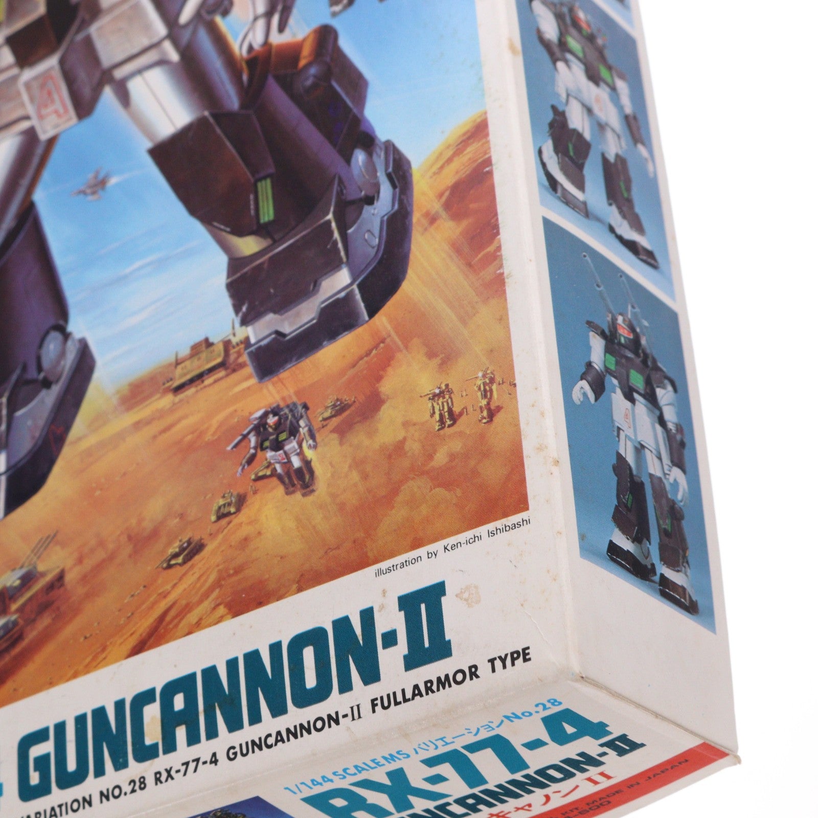 【中古即納】[PTM] 1/144 RX-77-4 ガンキャノンII 機動戦士ガンダムMSV(モビルスーツバリエーション) シリーズNo.28 プラモデル(0001344) バンダイ(19991231)