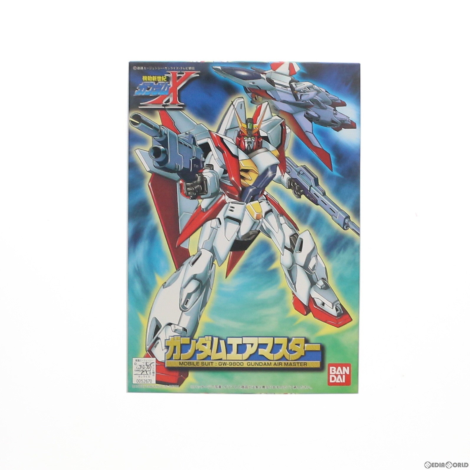 【中古即納】[PTM] GUNDAM-X SERIES 02 1/144 GW-9800 ガンダムエアマスター 機動新世紀ガンダムX No.02 プラモデル バンダイ(20131027)