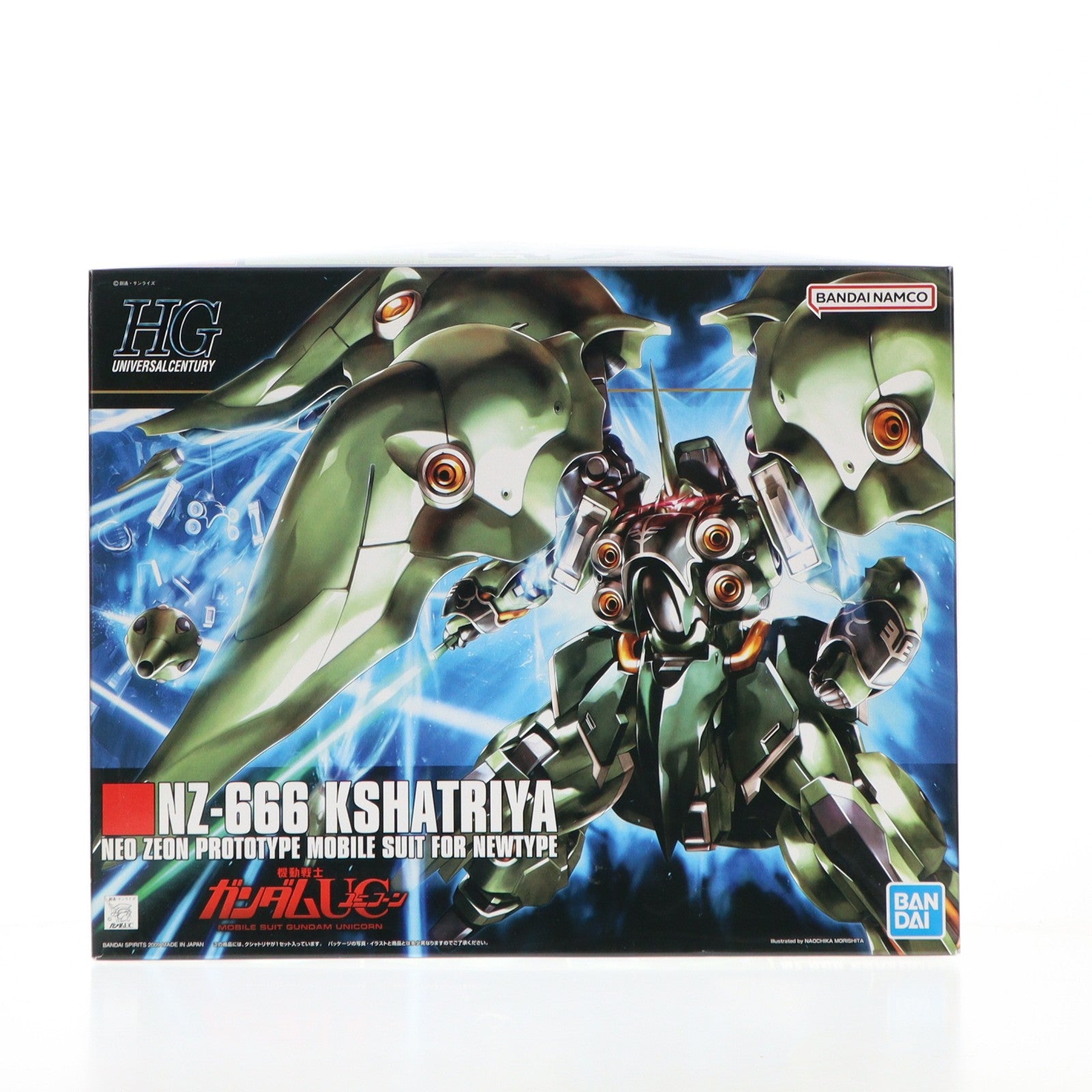 【中古即納】[PTM] HGUC 1/144 NZ-666 クシャトリヤ 機動戦士ガンダムUC(ユニコーン) プラモデル(5058263) バンダイスピリッツ(20190719)