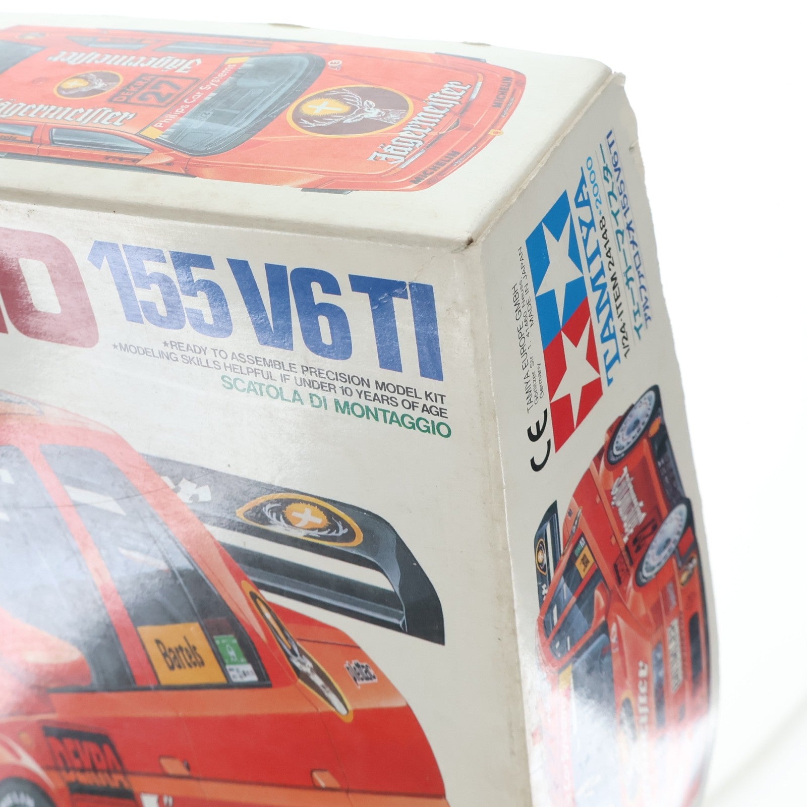 【中古即納】[PTM] スポーツカーシリーズ No.148 1/24 イェーガー マイスター アルファロメオ 155 V6 TI ディスプレイモデル プラモデル(24148) タミヤ(20151231)