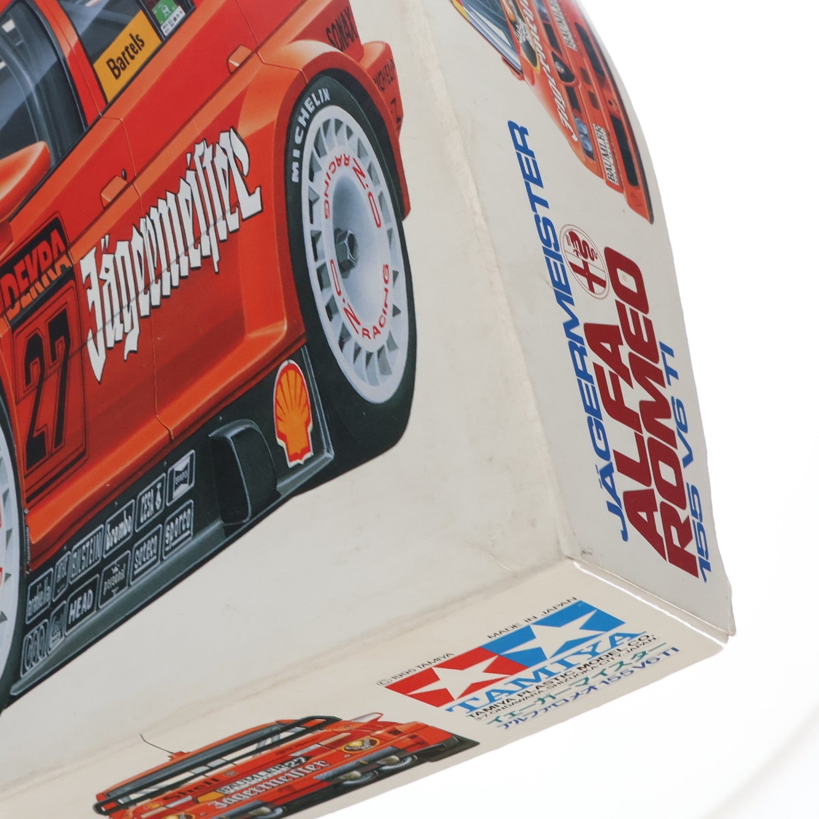 【中古即納】[PTM] スポーツカーシリーズ No.148 1/24 イェーガー マイスター アルファロメオ 155 V6 TI ディスプレイモデル プラモデル(24148) タミヤ(20151231)