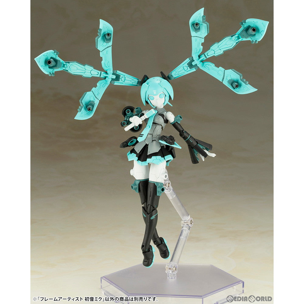 【中古即納】[PTM] フレームアームズ 1/100 フレームアーティスト 初音ミク VOCALOID(ボーカロイド) プラモデル(FA129) コトブキヤ(20221028)