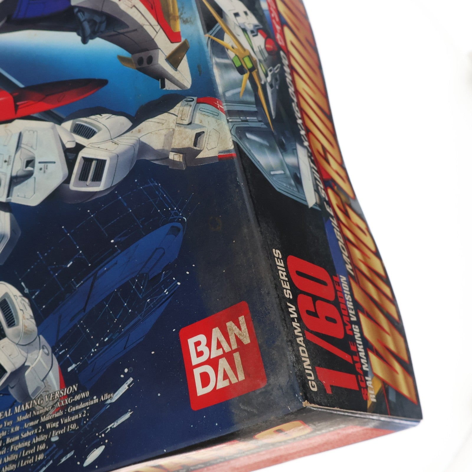 【中古即納】[PTM] 1/60 XXXG-00W0 ウイングガンダム0(ゼロ) 新機動戦記ガンダムW(ウィング) プラモデル(0048287) バンダイ(19951031)