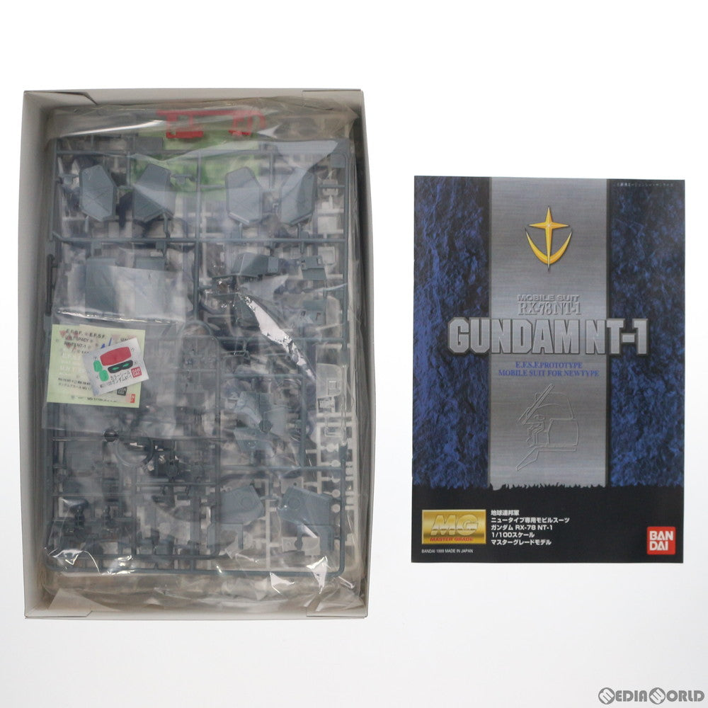 【中古即納】[PTM] MG 1/100 RX-78NT-1 ガンダムNT-1(ALEX=アレックス) 機動戦士ガンダム0080 ポケットの中の戦争 プラモデル(0070949) バンダイ(20060430)