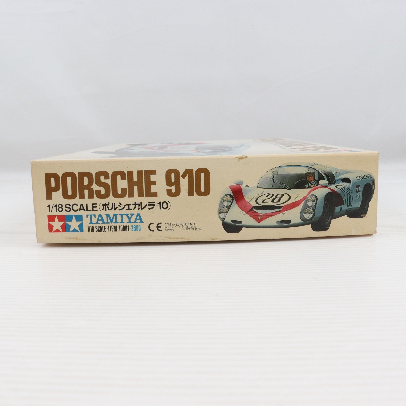 【中古即納】[PTM] チャレンジャーシリーズ No.1 1/18 ポルシェカレラ-10 ディスプレイモデル プラモデル(10001) タミヤ(19970905)