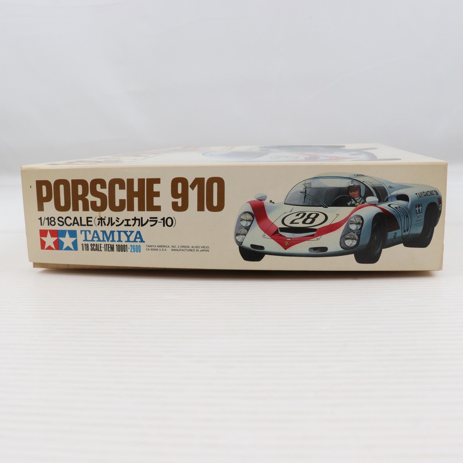 【中古即納】[PTM] チャレンジャーシリーズ No.1 1/18 ポルシェカレラ-10 ディスプレイモデル プラモデル(10001) タミヤ(19970905)