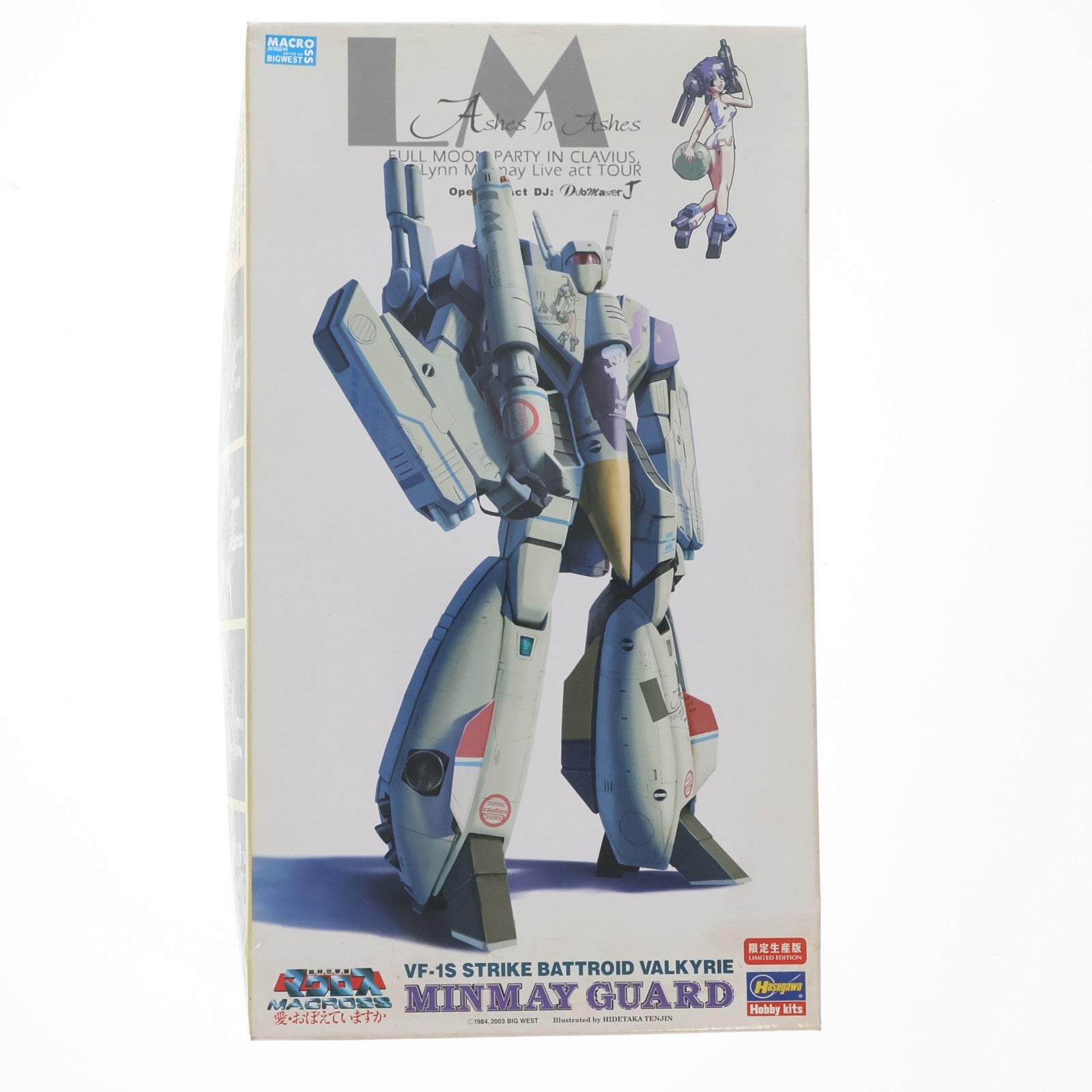 【中古即納】[PTM] 1/72 VF-1S ストライクバトロイドバルキリー『ミンメイ ガード』 限定生産版 超時空要塞マクロス プラモデル ハセガワ(20181215)