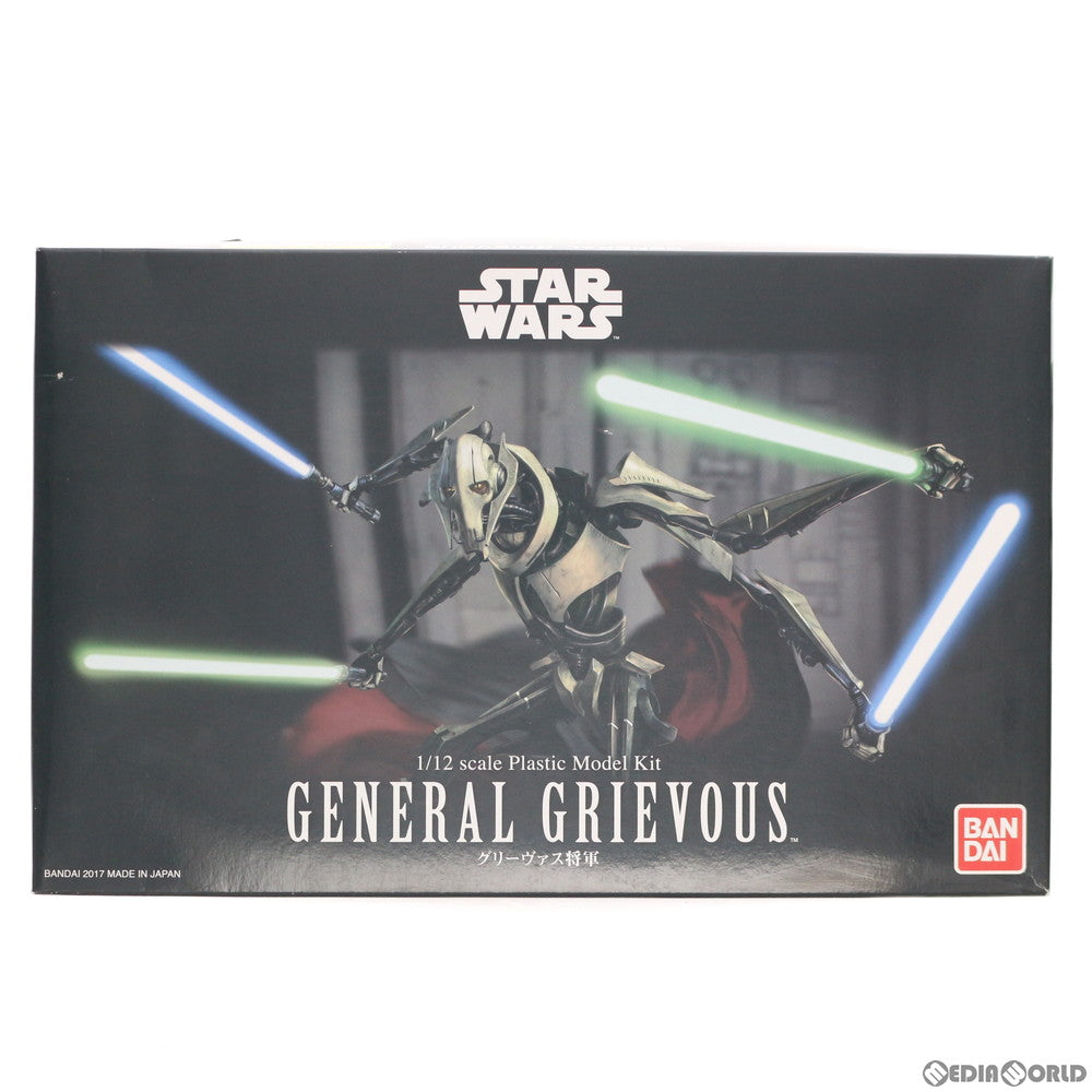 【中古即納】[PTM] 1/12 グリーヴァス将軍 STAR WARS(スター・ウォーズ) エピソード3/シスの復讐 プラモデル バンダイ(20190628)