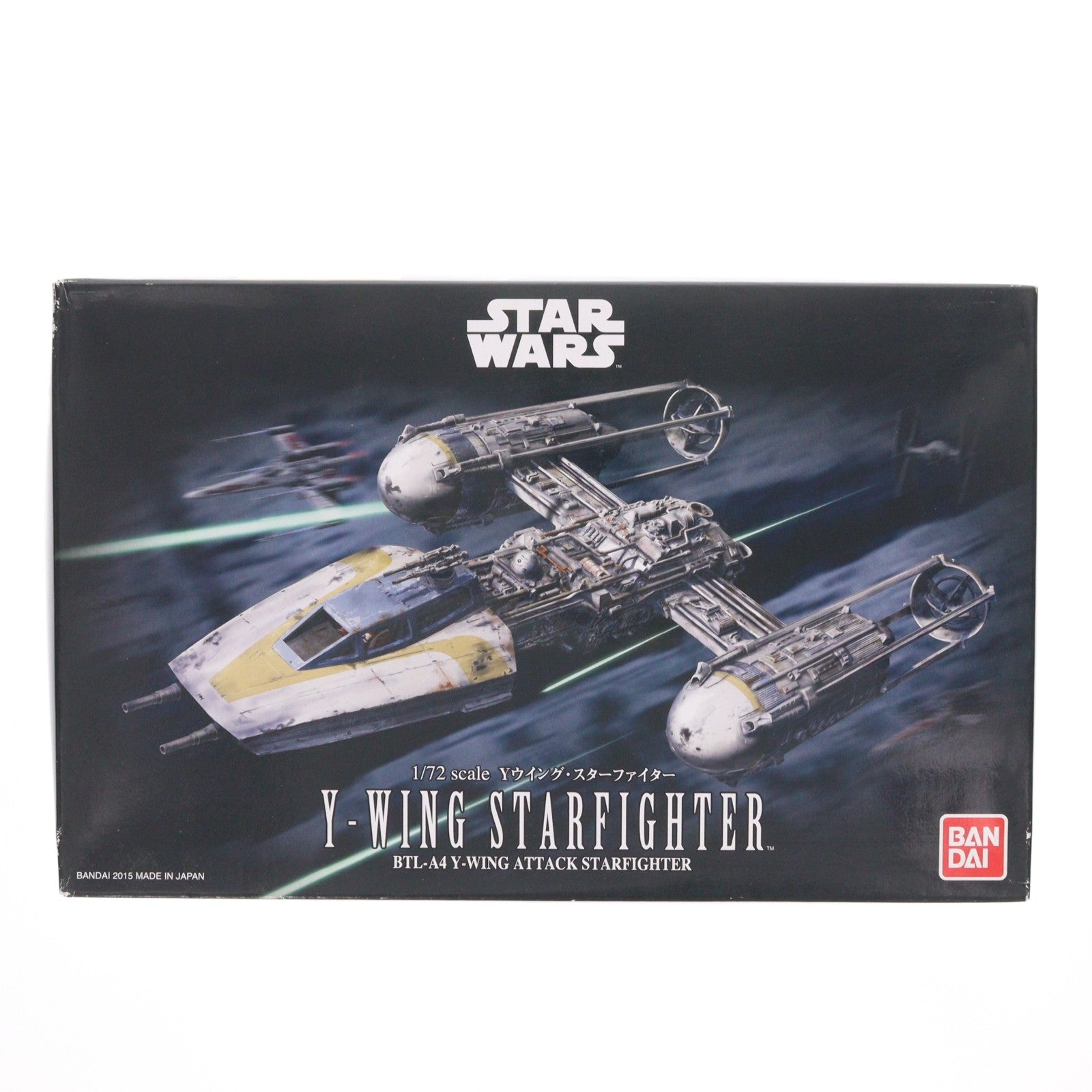 【中古即納】[PTM] 1/72 Yウイング・スターファイター STAR WARS(スター・ウォーズ) エピソード4/新たなる希望 プラモデル(0196694) バンダイ(20150724)