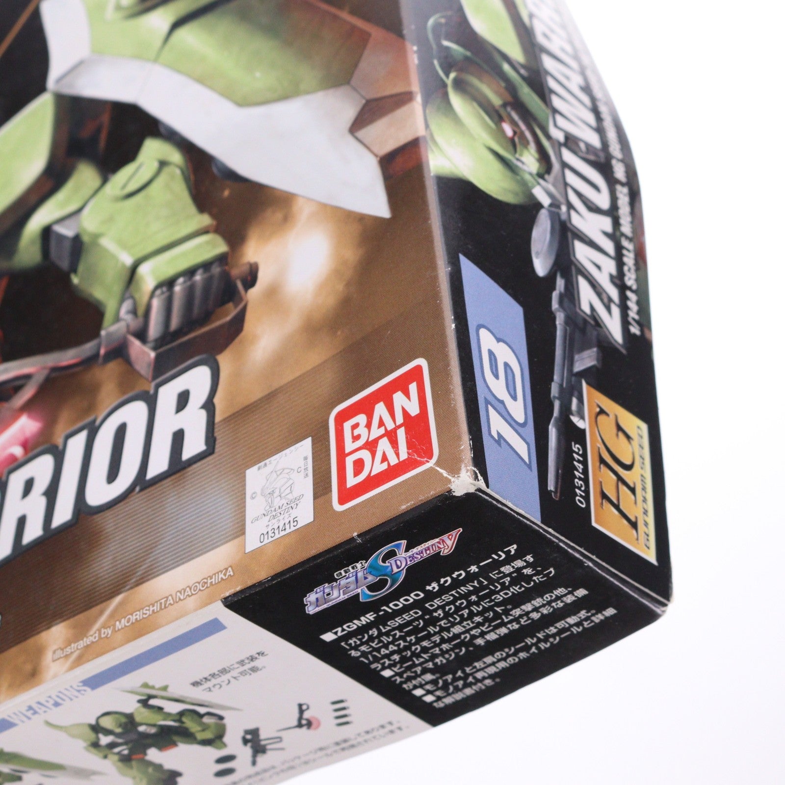 【中古即納】[PTM] HG 1/144 ザクウォーリア 機動戦士ガンダムSEED DESTINY(シード デスティニー) プラモデル(0131415) バンダイ(20171110)