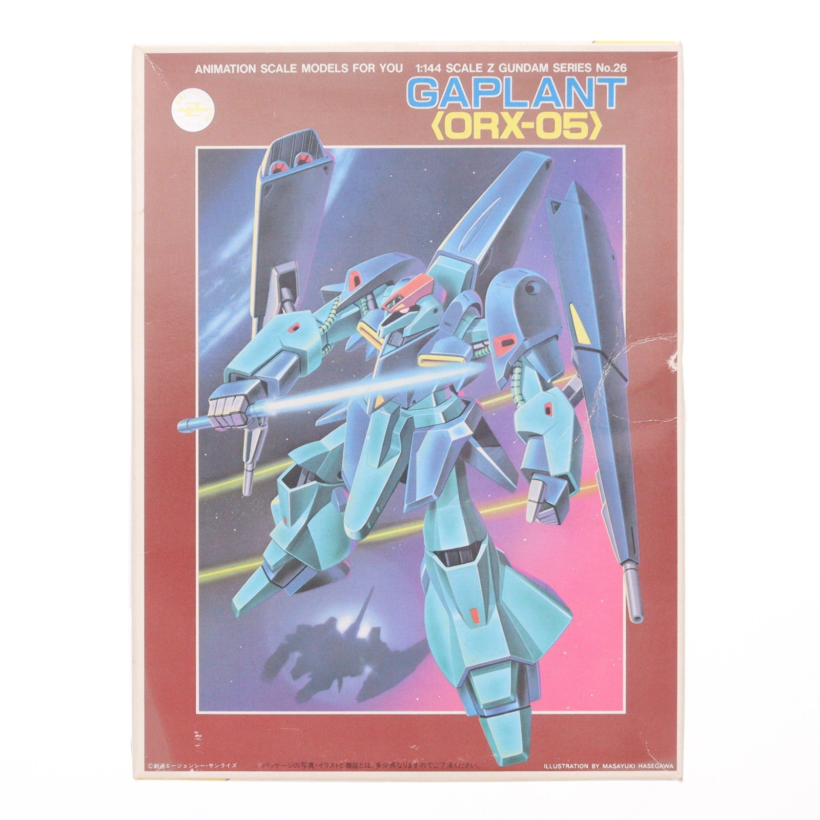 【中古即納】[PTM] 1/144 ORX-05 ギャプラン 機動戦士Zガンダム シリーズNo.26 プラモデル(0004924) バンダイ(19991231)