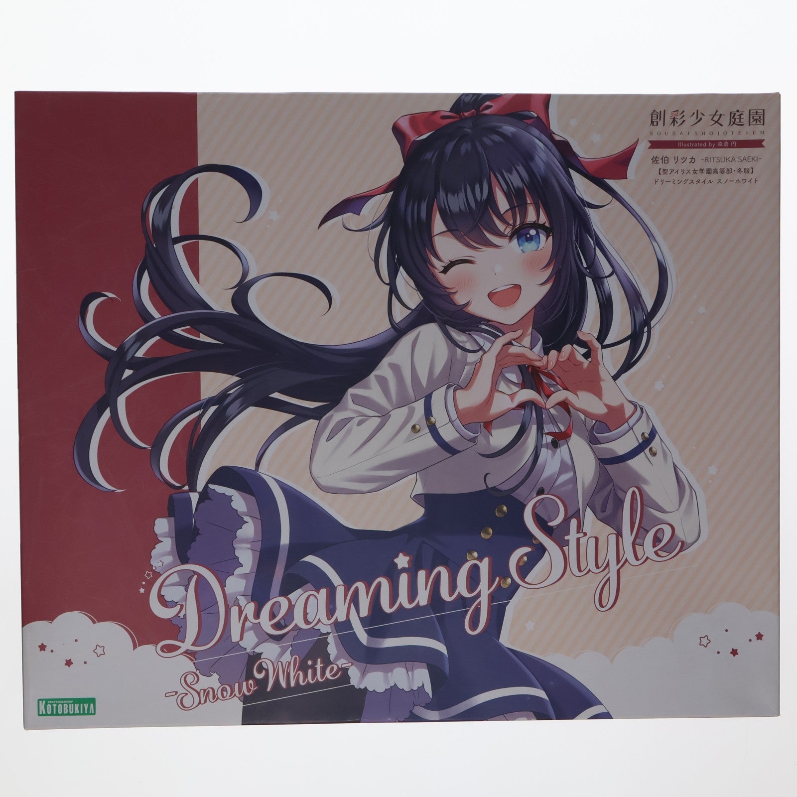 【中古即納】[PTM] コトブキヤショップ限定 創彩少女庭園 1/10 佐伯リツカ【聖アイリス女学園高等部・冬服】ドリーミングスタイル スノーホワイト(さえきりつか) プラモデル(JK032) コトブキヤ(20230531)