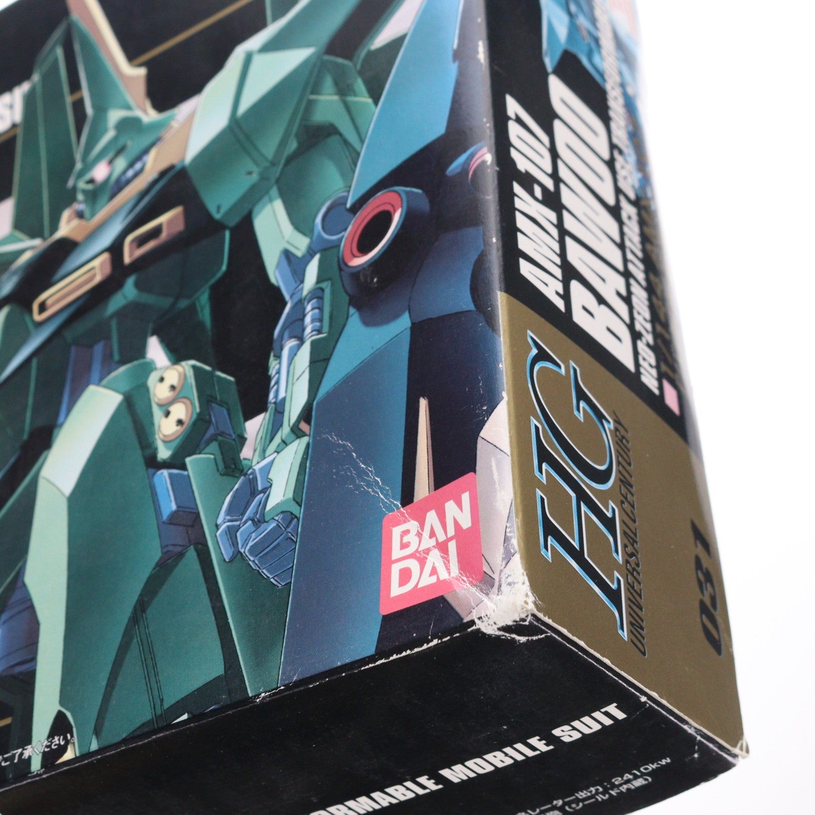【中古即納】[PTM] HGUC 1/144 AMX-107 バウ 量産型 機動戦士ガンダムZZ(ダブルゼータ) プラモデル バンダイ(20020609)