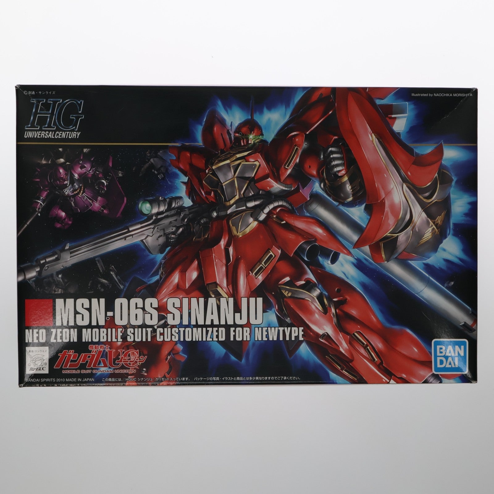 【中古即納】[PTM] HGUC 1/144 MSN-06S シナンジュ 機動戦士ガンダムUC(ユニコーン) プラモデル(5058813) バンダイスピリッツ(20190921)