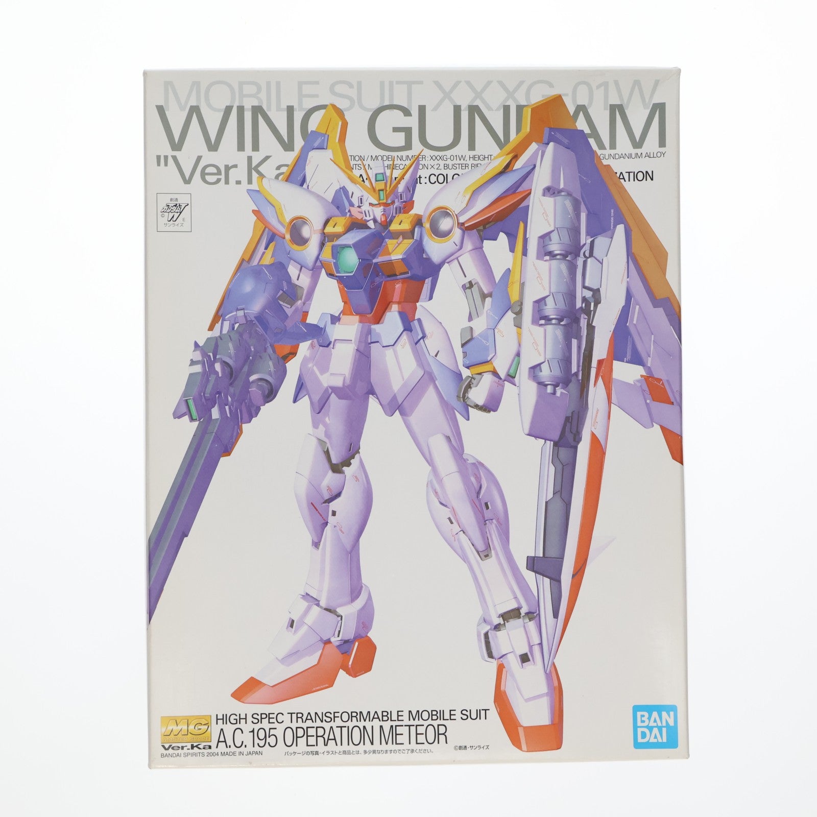 【中古即納】[PTM] (再販) MG 1/100 XXXG-01W ウイングガンダム(Ver.Ka) 新機動戦記ガンダムW(ウイング) プラモデル(5062839) バンダイスピリッツ(20241130)