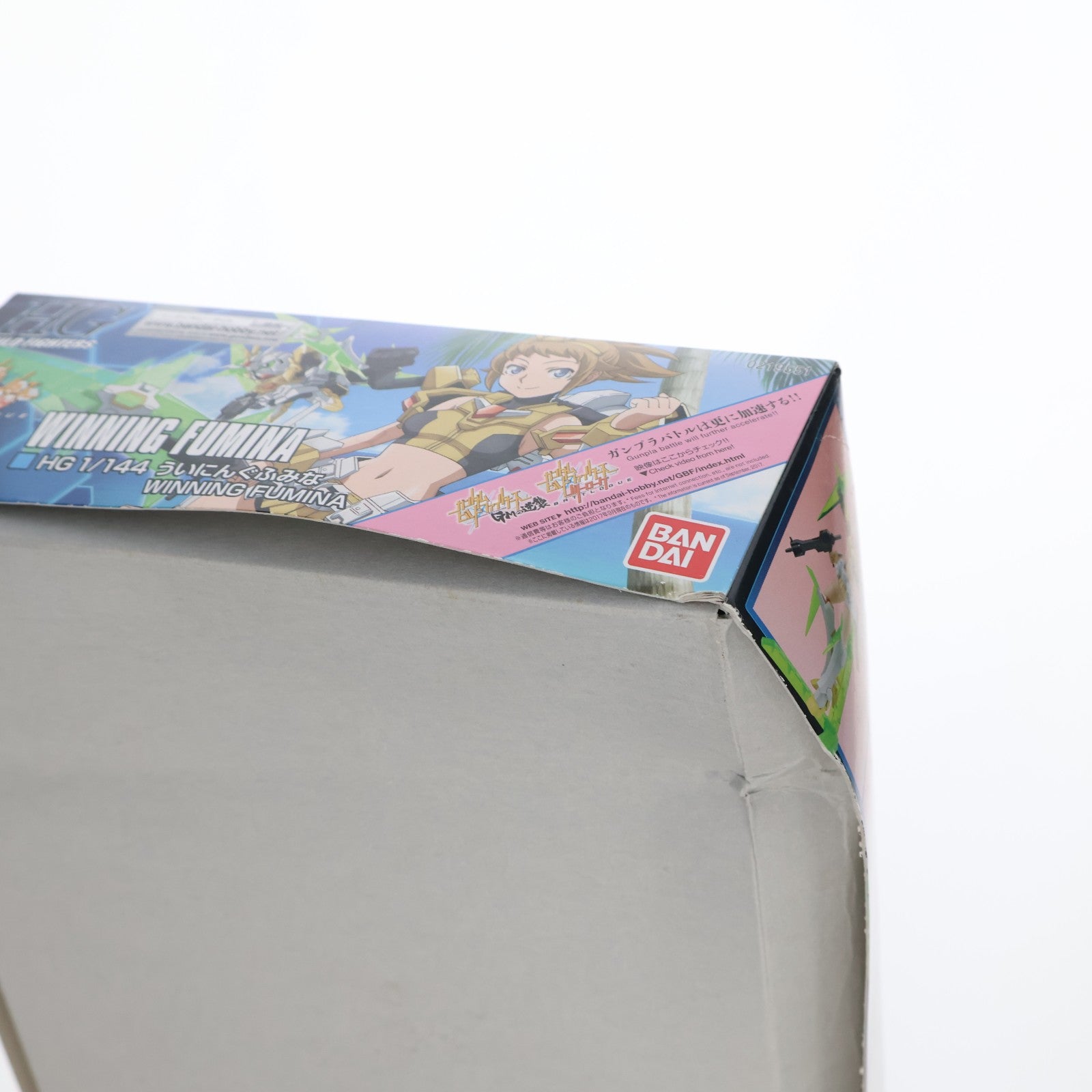 【中古即納】[PTM] HGBF 1/144 WF-01 ういにんぐふみな ガンダムビルドファイターズトライ プラモデル(0219551) バンダイ(20170930)