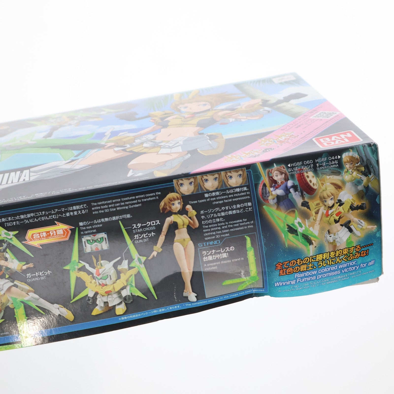 【中古即納】[PTM] HGBF 1/144 WF-01 ういにんぐふみな ガンダムビルドファイターズトライ プラモデル(0219551) バンダイ(20170930)
