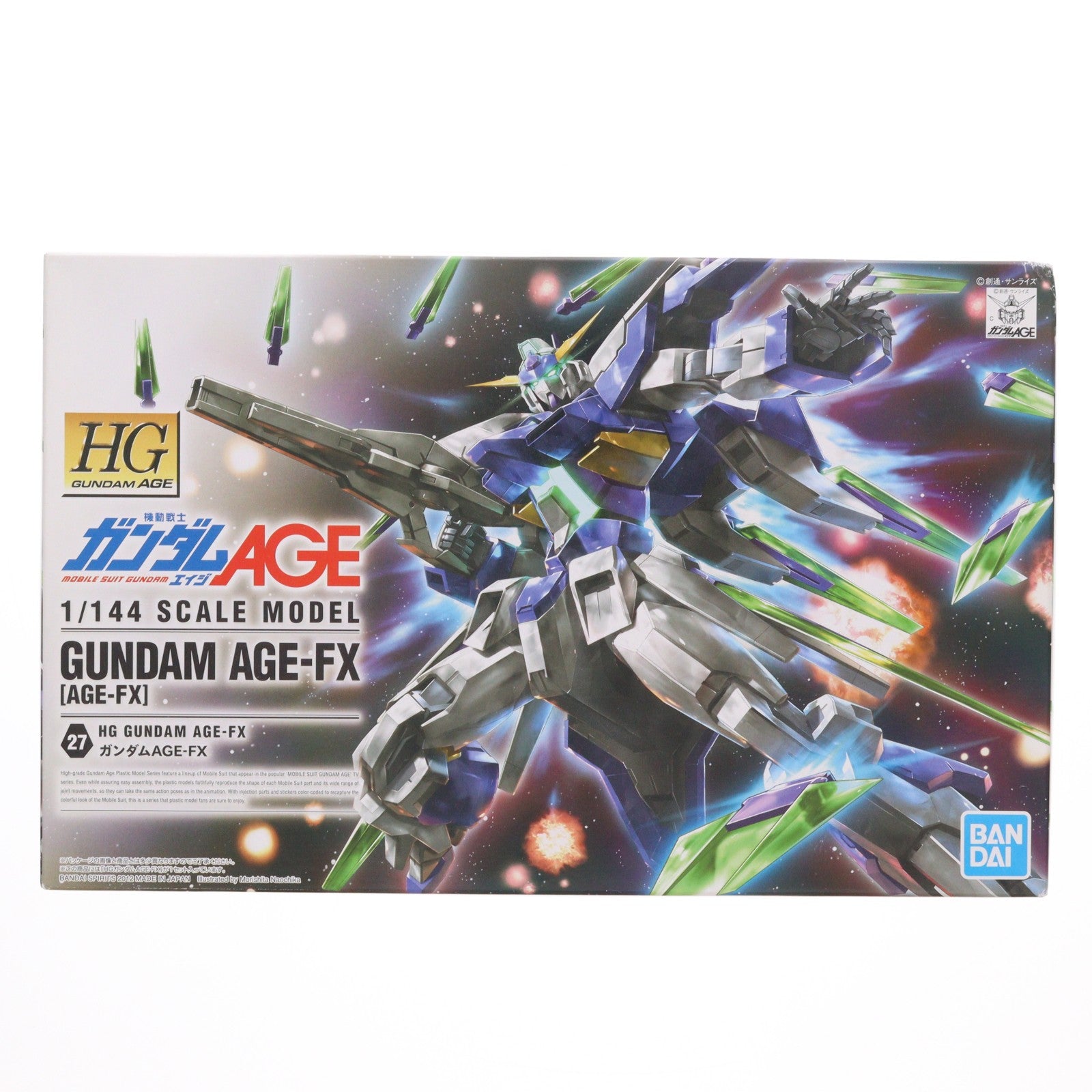【中古即納】[PTM] (再販) HG 1/144 ガンダムAGE-FX 機動戦士ガンダムAGE(エイジ) プラモデル バンダイスピリッツ(20260121)