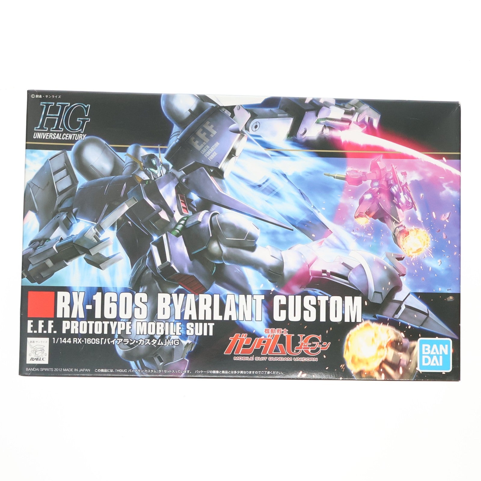 【中古即納】[PTM] (再販) HGUC 1/144 RX-160S バイアラン・カスタム 機動戦士ガンダムUC(ユニコーン) プラモデル(5055609) バンダイスピリッツ(20240907)