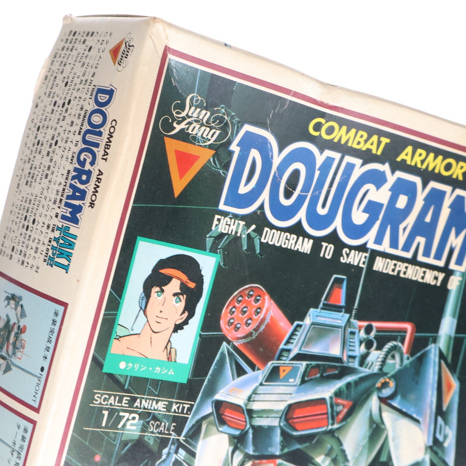 【中古即納】[PTM] 1/72 コンバットアーマー ダグラム ミサイルポッド装着タイプ 太陽の牙ダグラム シリーズ No.12 プラモデル(440026-4) タカラ(19991231)