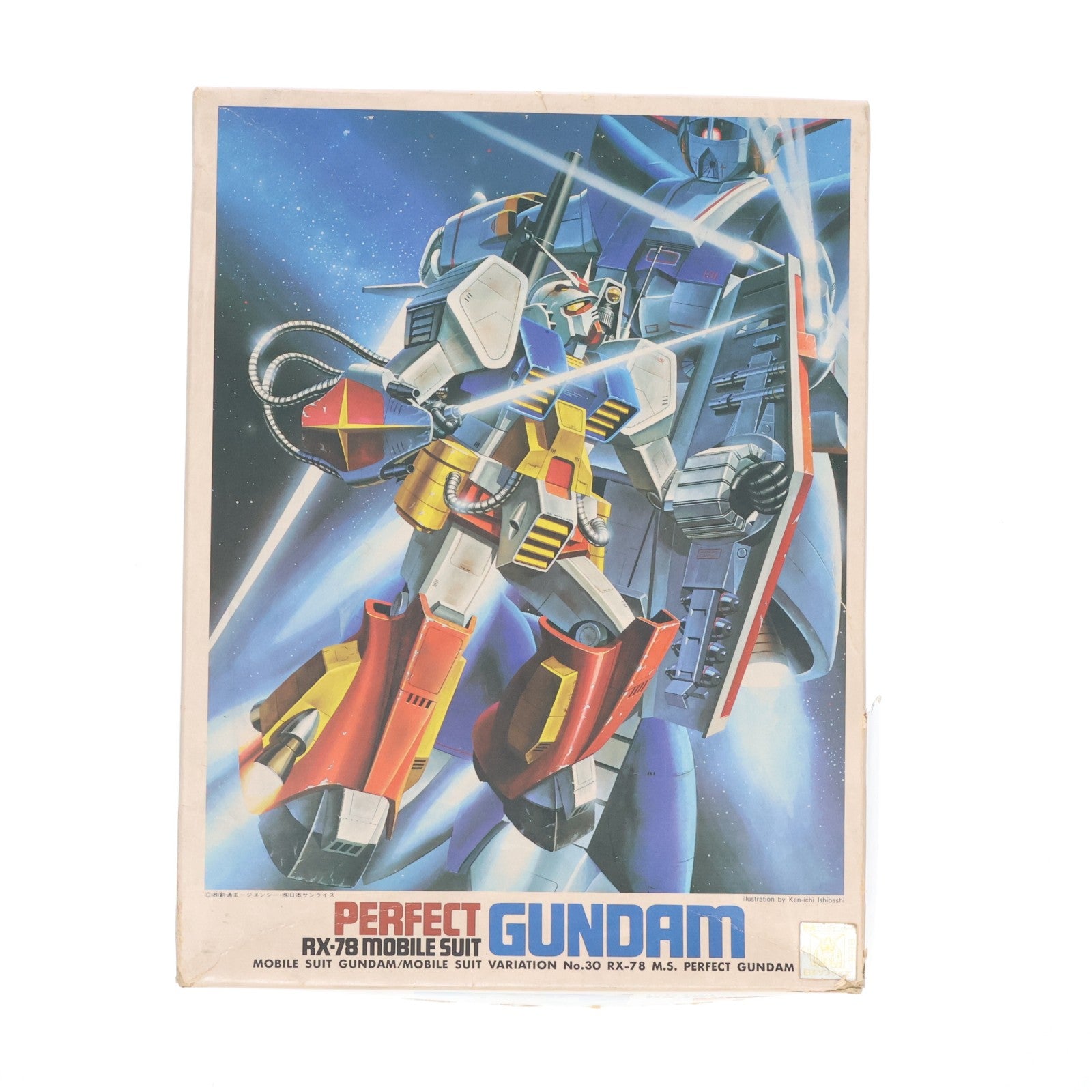 【中古即納】[PTM] (JAN無し版) 1/144 RX-78 パーフェクトガンダム 機動戦士ガンダム MSV シリーズNo.30 プラモデル(0501349) バンダイ(19991231)