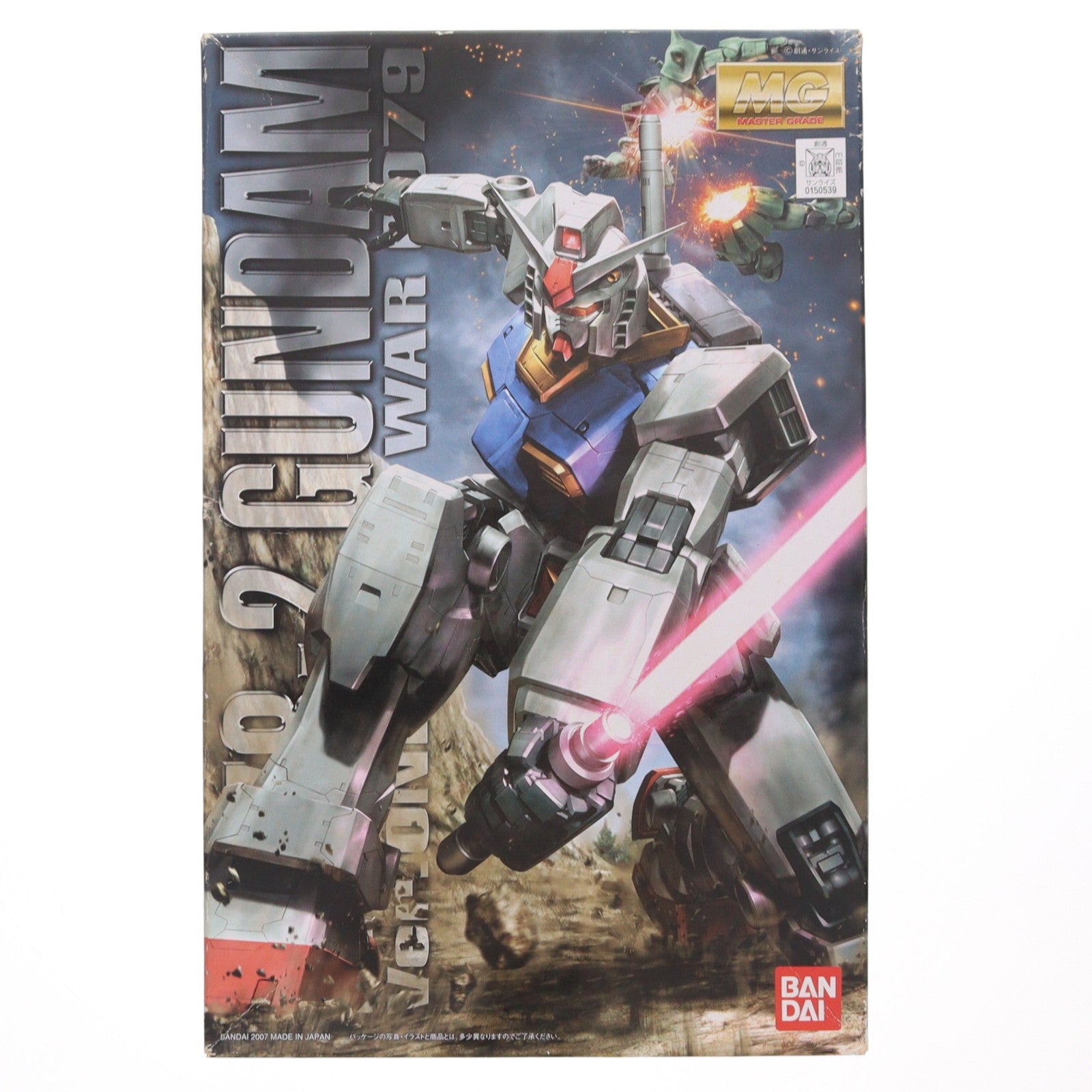 【中古即納】[PTM] MG 1/100 RX-78-2 ガンダム Ver.O.Y.W. アニメーションカラー 機動戦士ガンダム プラモデル バンダイ(20170224)