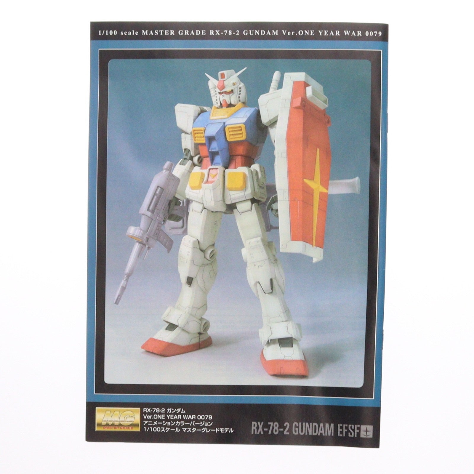 【中古即納】[PTM] スペシャルクリア外装パーツ付属 MG 1/100 ガンダム〔Ver.ONE YEAR WAR 0079〕アニメーションカラー 機動戦士ガンダム プラモデル(0162043) ガンプラ30周年記念特別企画 バンダイ(20100218)