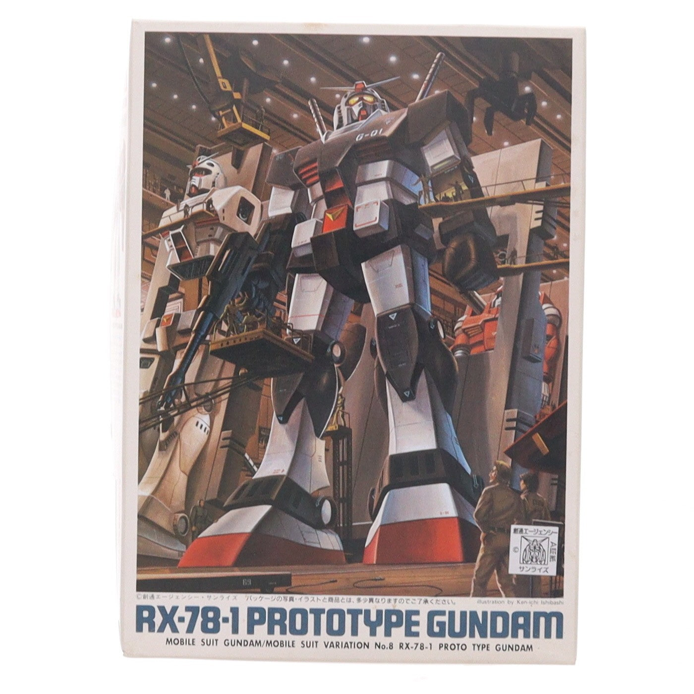 【中古即納】[PTM] 1/144 RX-78-1 プロトタイプガンダム 機動戦士ガンダム MSV プラモデル(0001311) バンダイ(19940101)