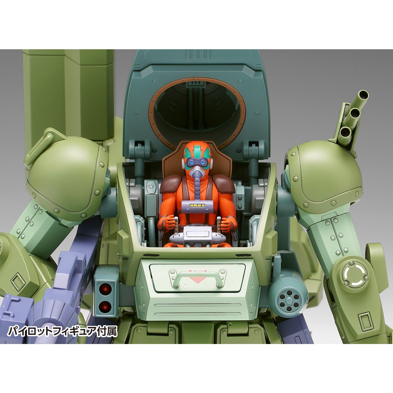 【中古即納】[PTM] 1/24 スコープドッグ ターボカスタム[キリコ機] 装甲騎兵ボトムズ プラモデル(BK-182) ウェーブ(WAVE)(20251207)
