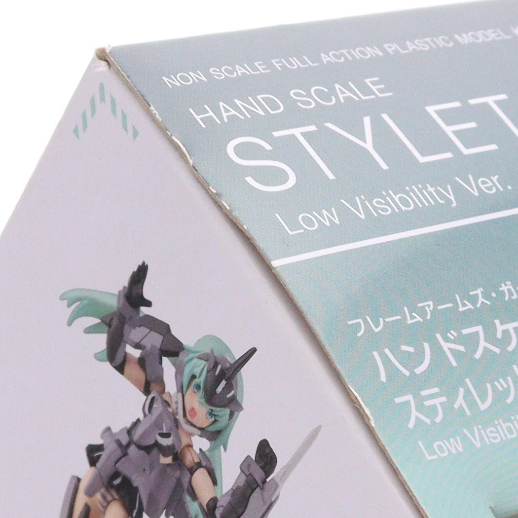 【中古即納】[PTM] フレームアームズ・ガール ハンドスケール スティレット XF-3 Low Visibility Ver. プラモデル(FG079) コトブキヤ(20210428)