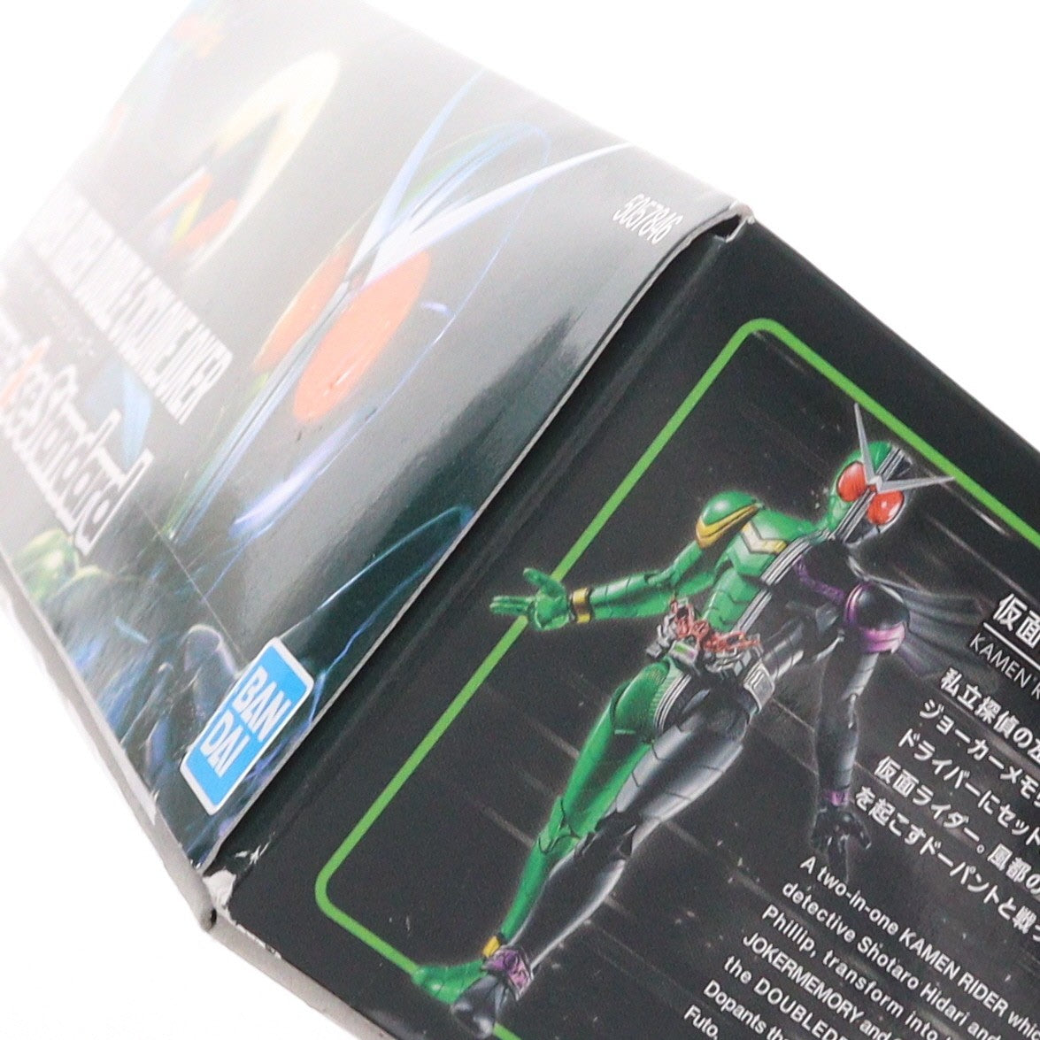 【中古即納】[PTM] Figure-rise Standard(フィギュアライズ スタンダード) 仮面ライダーW(ダブル) サイクロンジョーカー プラモデル バンダイスピリッツ(20240112)